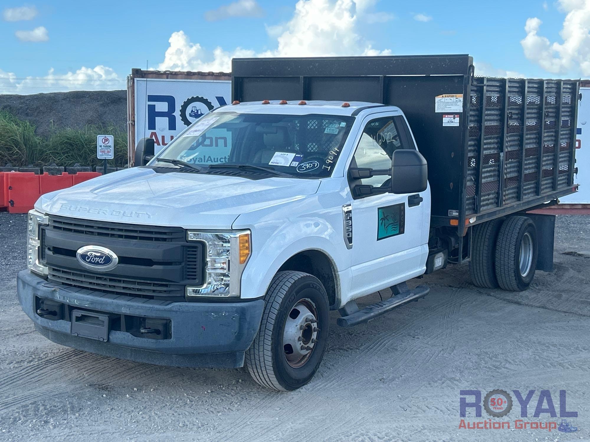 2017 Ford F-350 12ft Stakebody Flatbed Truck (A55788)
