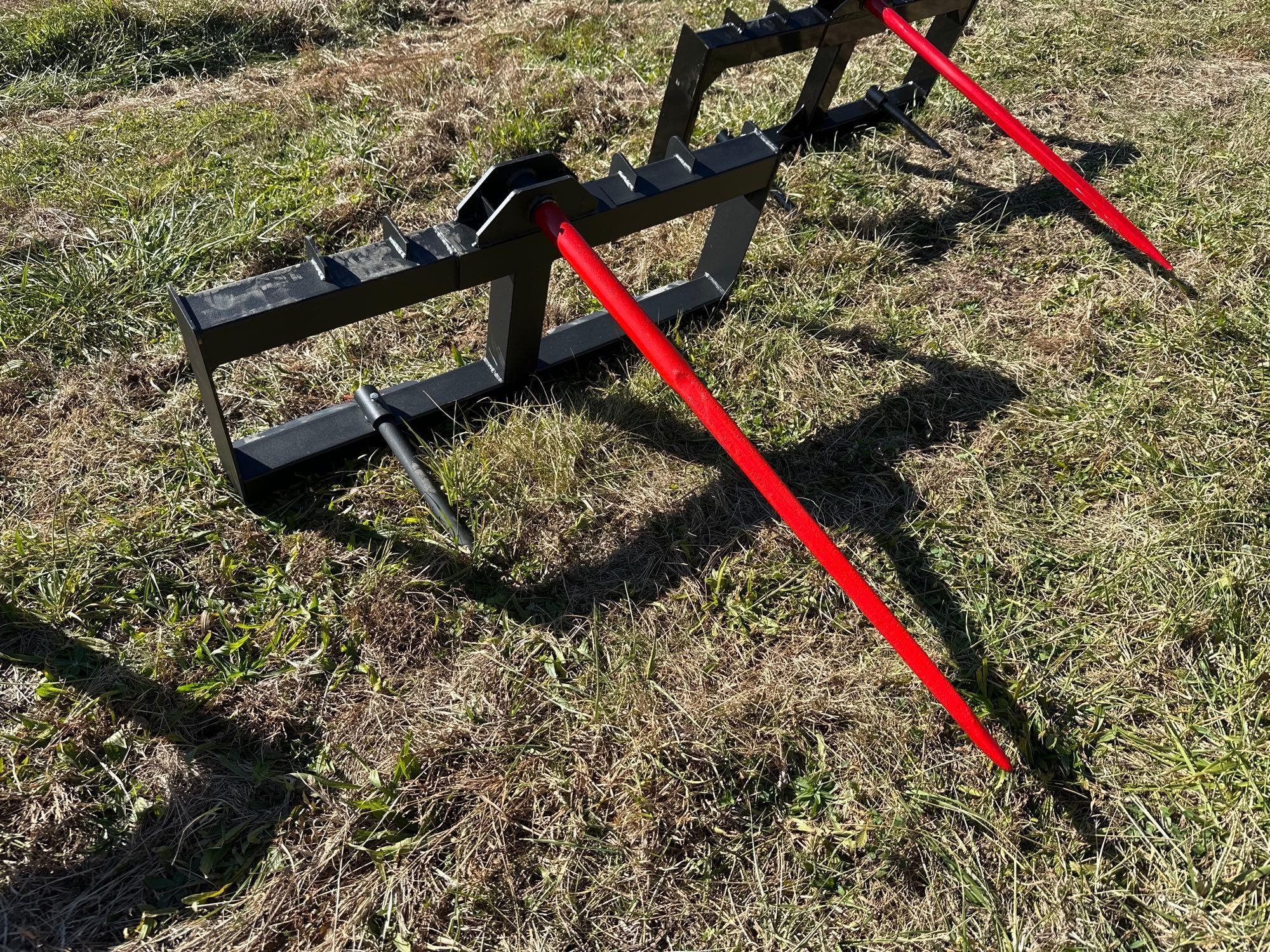 New/Unused Quick Attach Bale Spear (A57453)