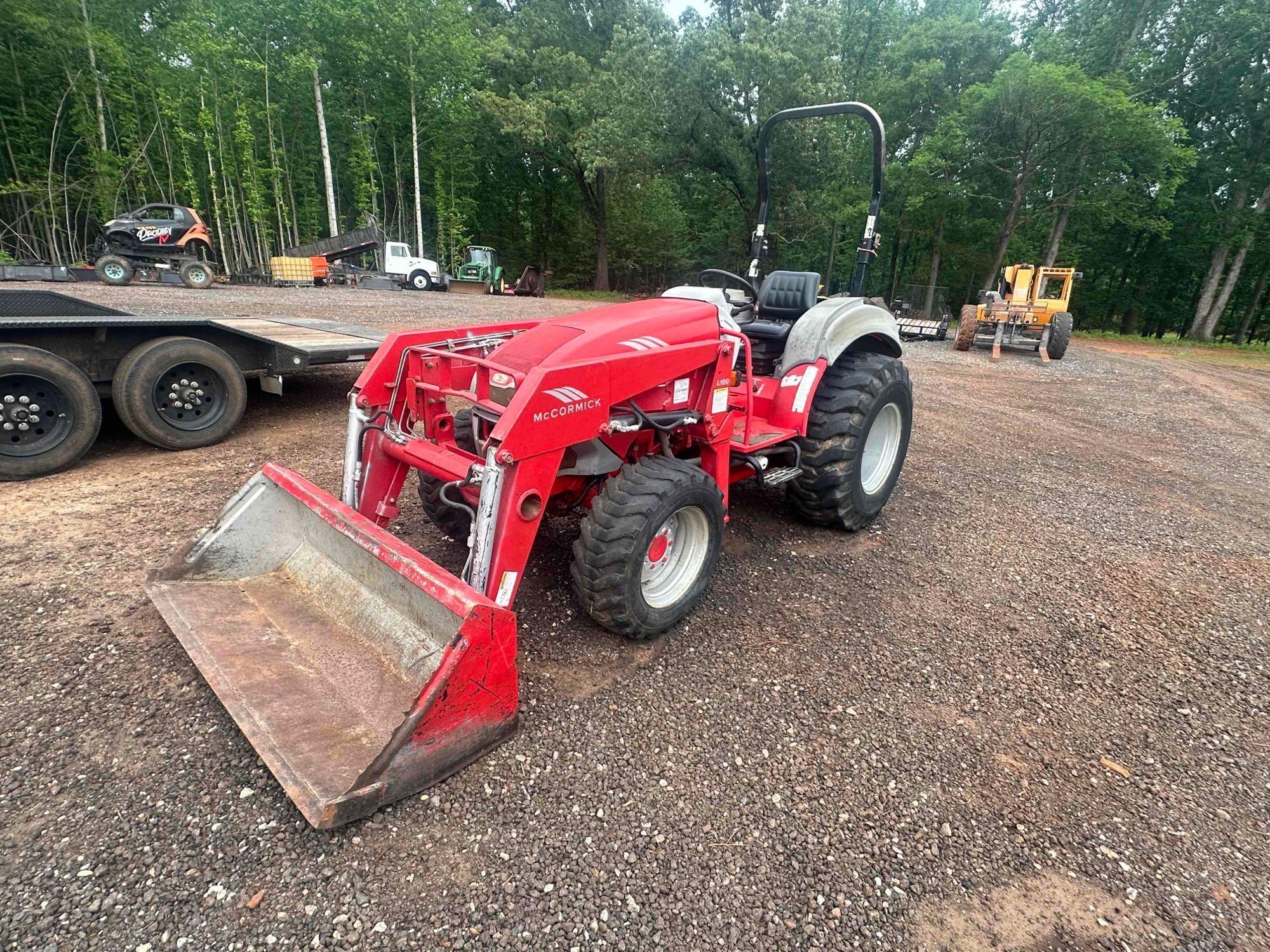 McCormick Tractor with Loader (A44391)