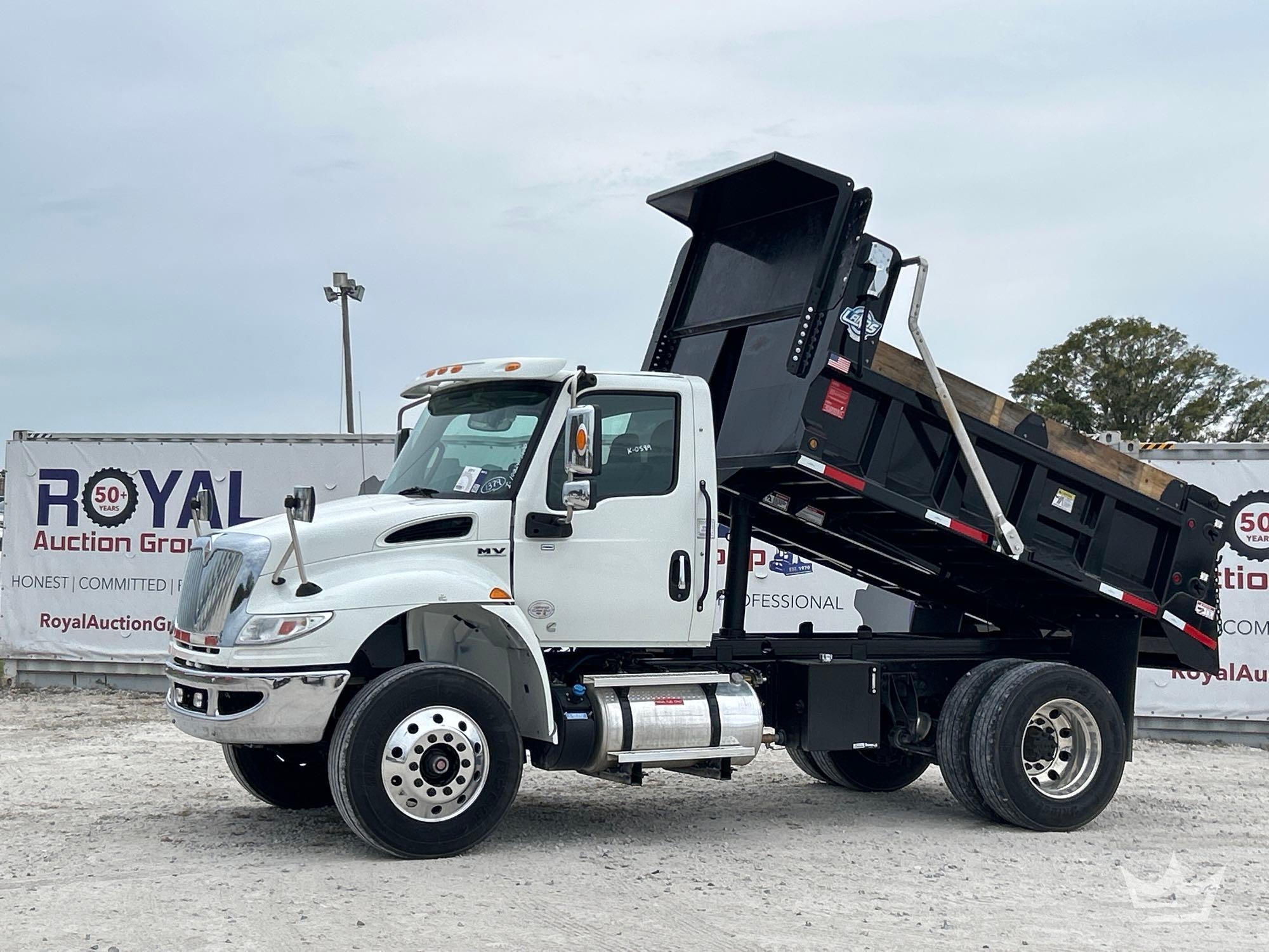 2021 International MV607 S/A Dump Truck (A55852)