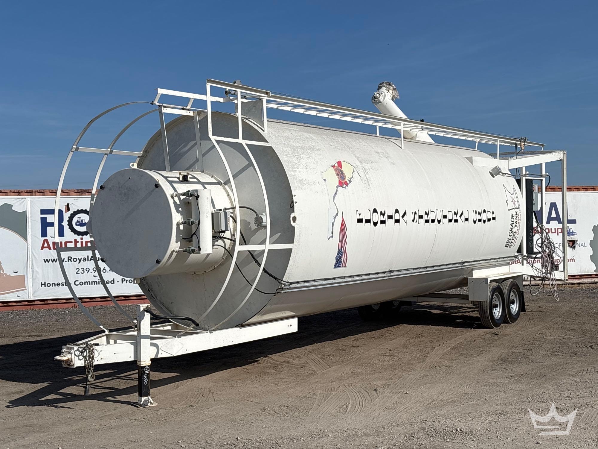 2022 Belgrade Steel 350 Barrel 65 Ton T/A Towable Cement Silo (A56858)