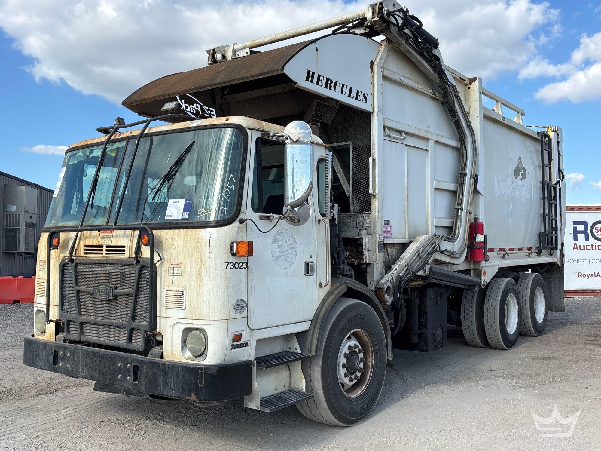 2017 Autocar Xpeditor T/A EZ-Pack 40Yd Front Loader Garbage Truck (A56858)