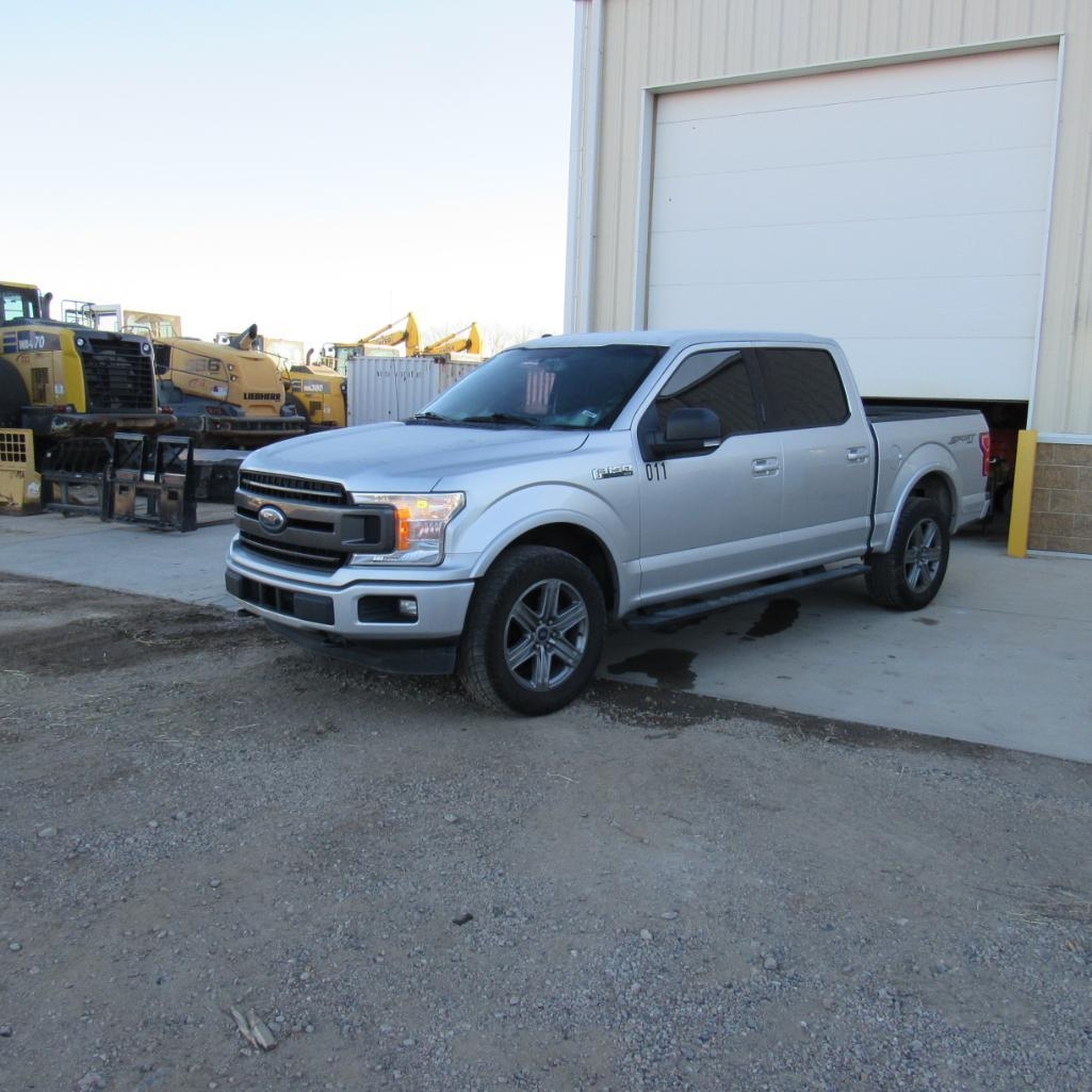 2018 Ford F-150 XLT Sport Pickup Truck, VIN: 1FTEW1EP6JFD27162, Crew Cab, 4 x 4, 2.7 L EcoBoost Gas (A59076)