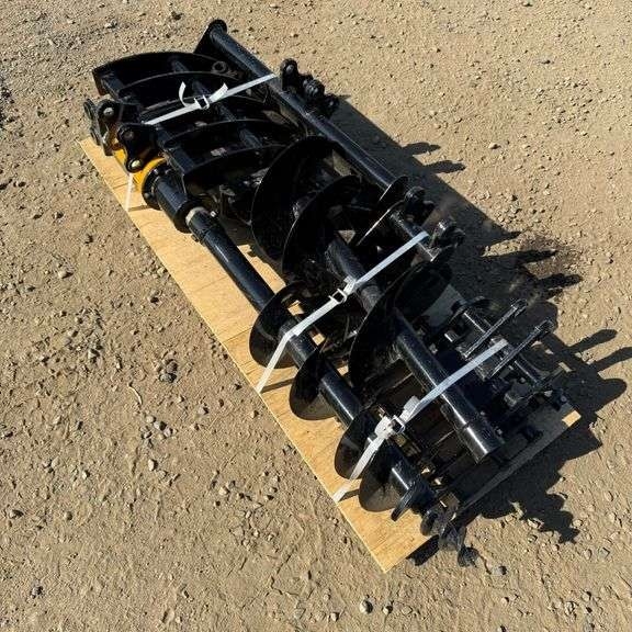 8 Piece Mini Excavator Heavy Duty Attachment Set (New/Unused) (A59225)