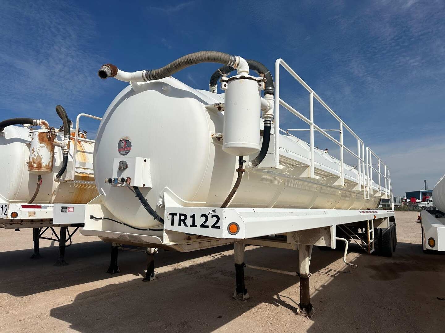 2018 DRAGON 130BBL VACUUM TRAILER (A53843)