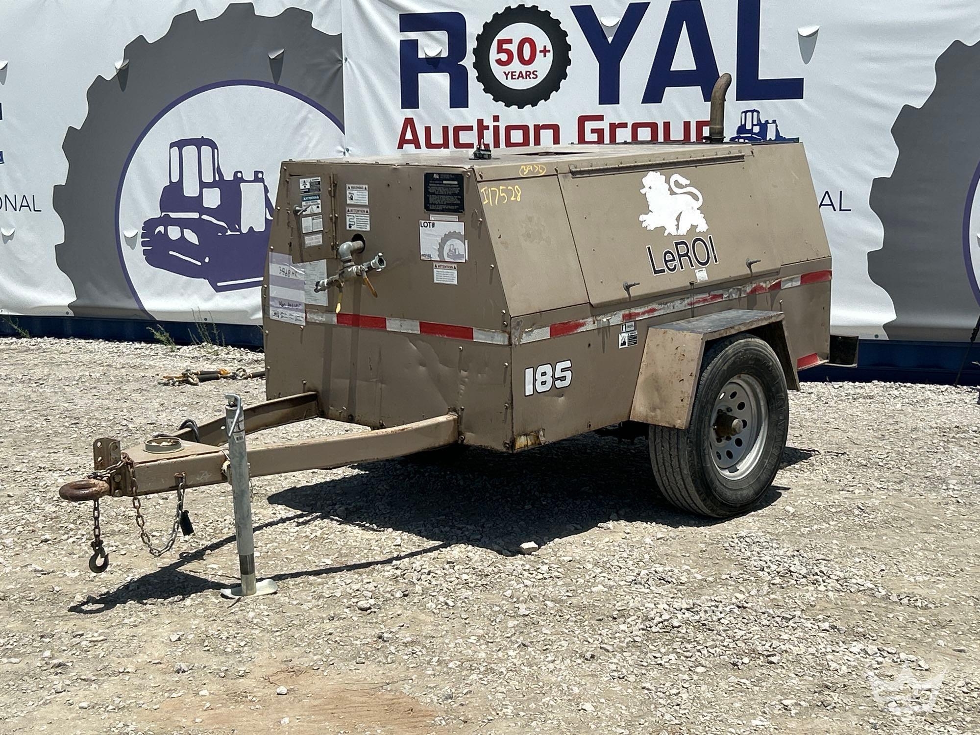 1993 Ingersoll Rand 185 185CFM Towable Air Compressor (A55973)