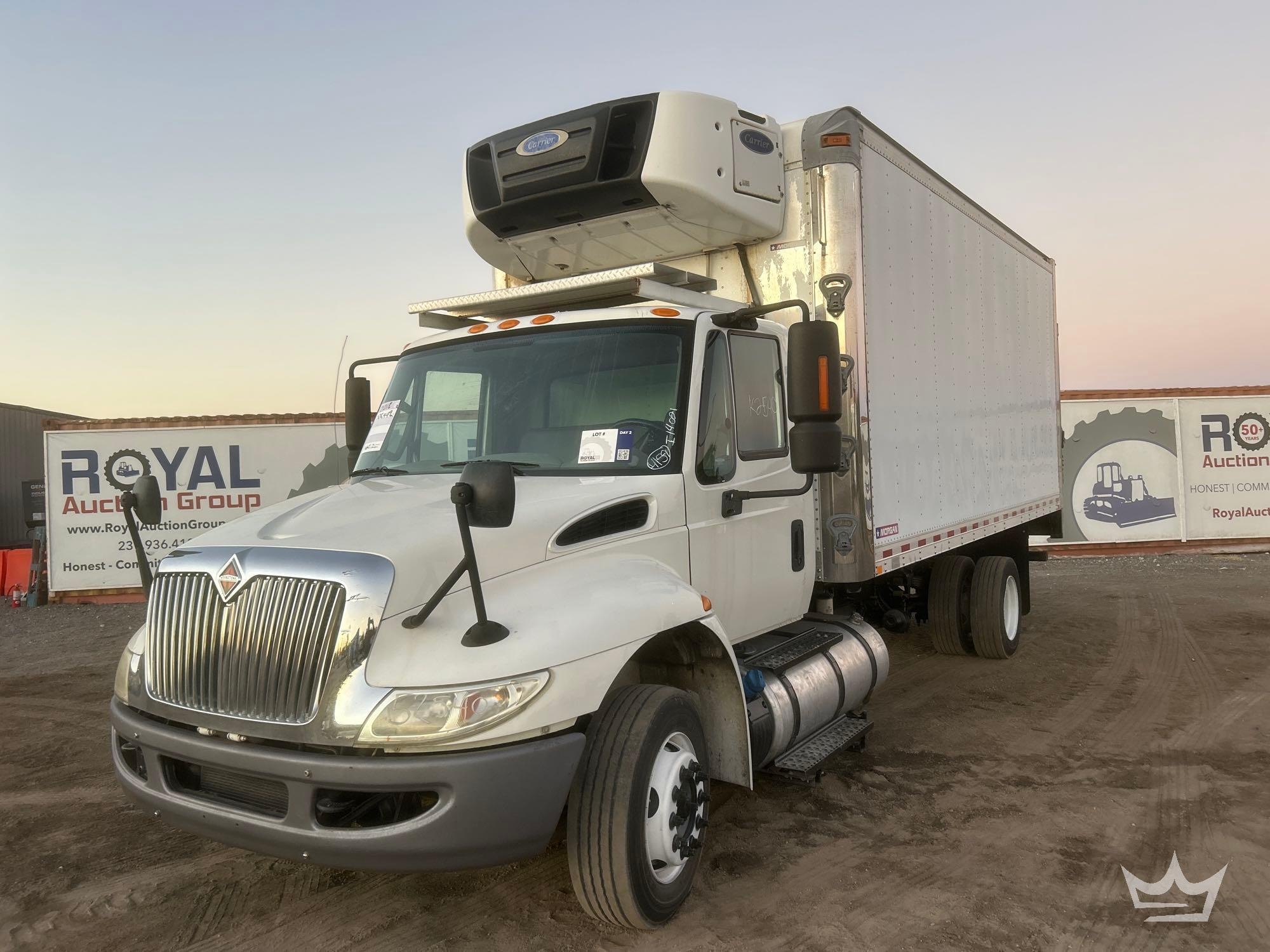 2018 International DuraStar 4300 18ft. Reefer Box Truck (A56858)