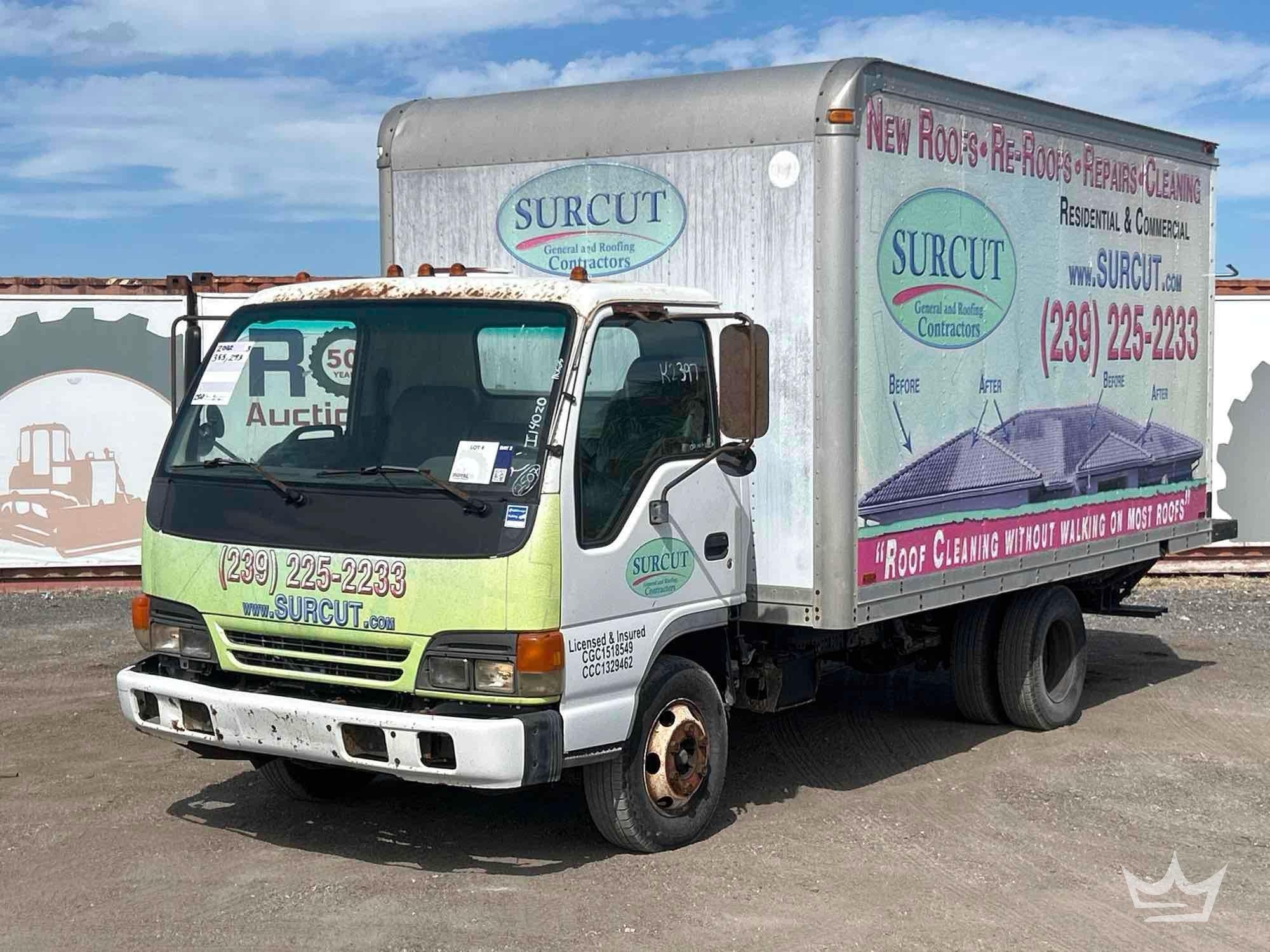 2002 Isuzu NPR-HD 14ft. Box Truck (A56858)