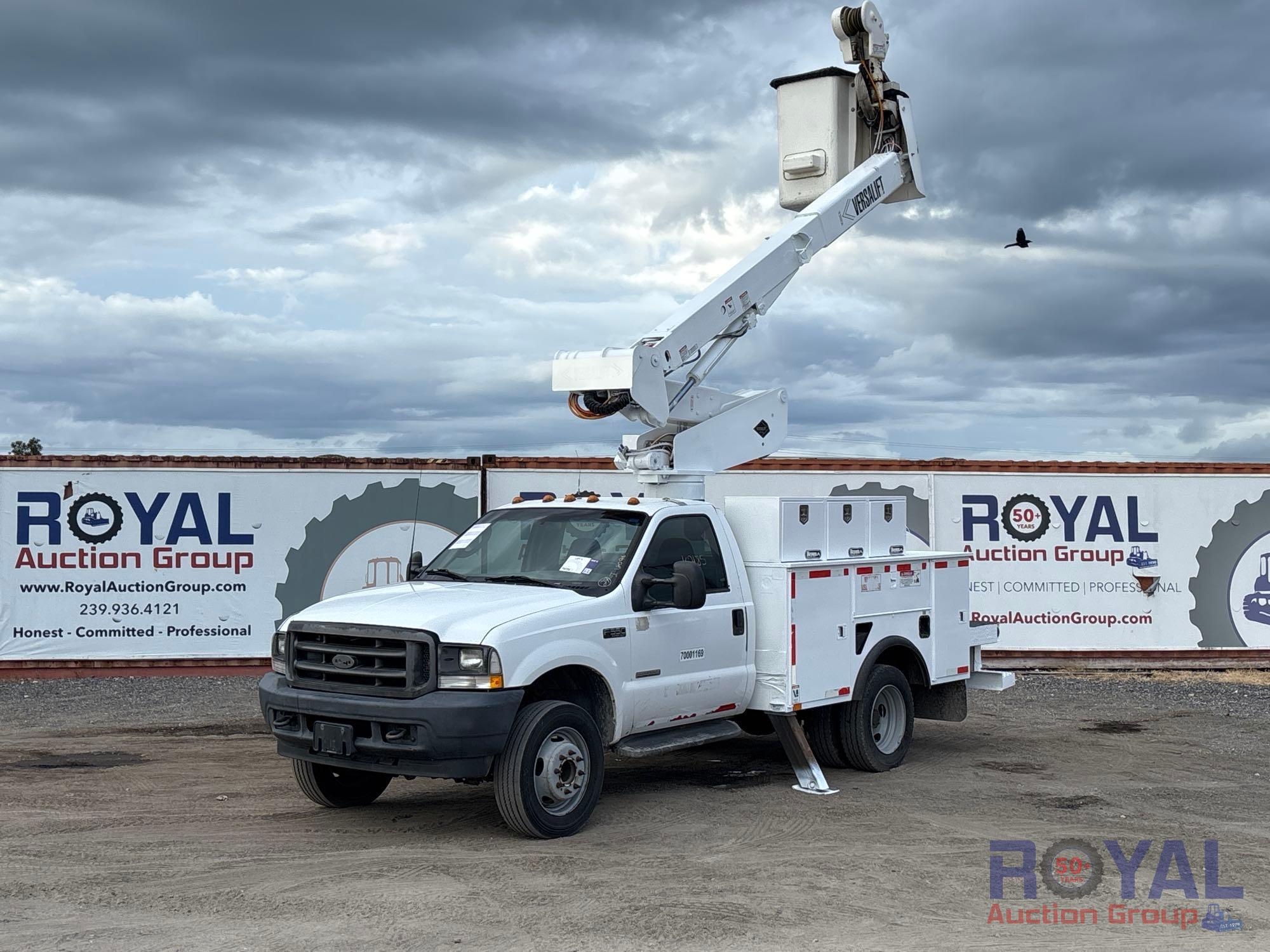2003 Ford F-550 Versalift VST236I 36ft Bucket Truck (A55788)