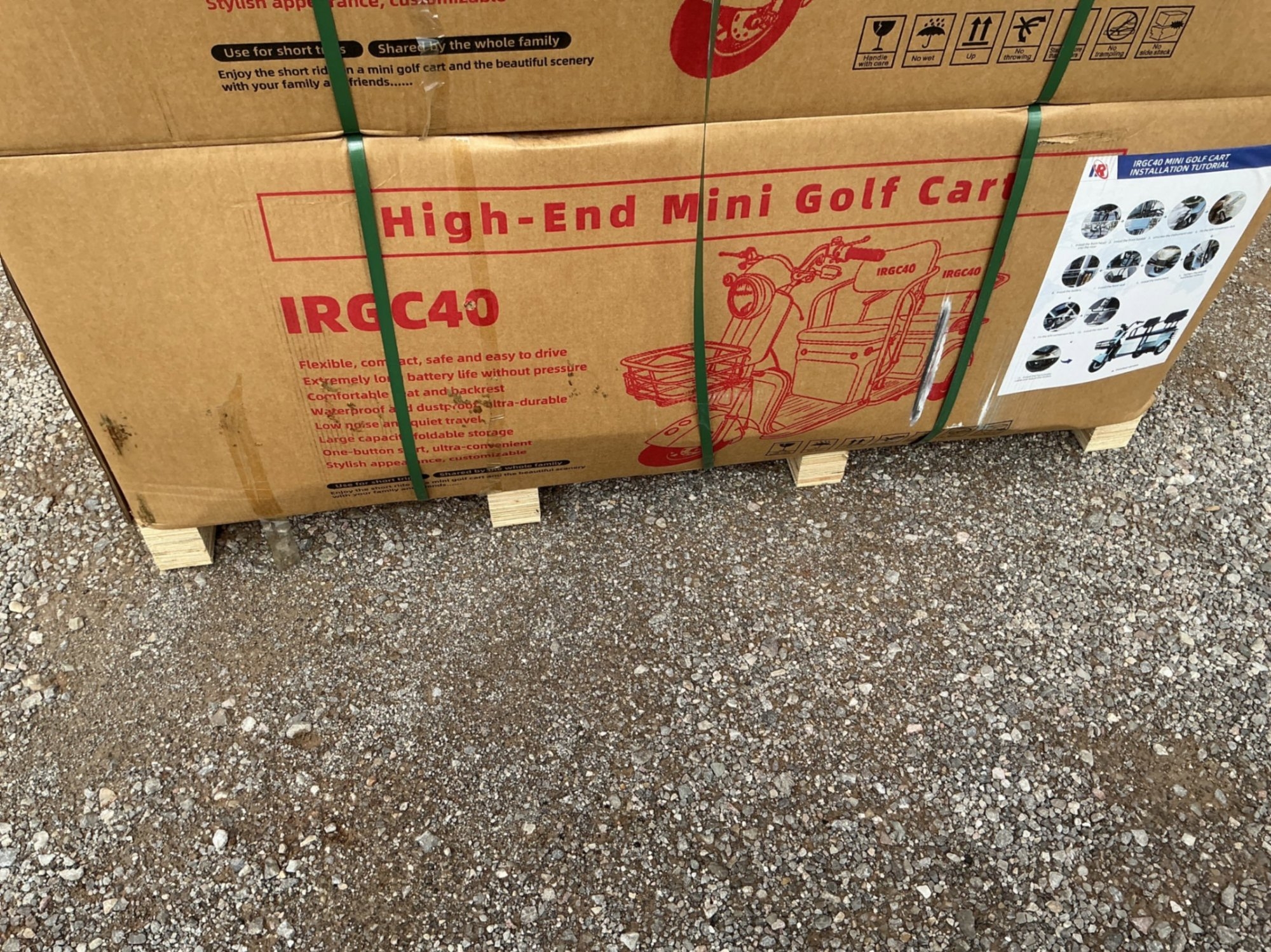 HIGH-END MINI GOLF CART (A53843)