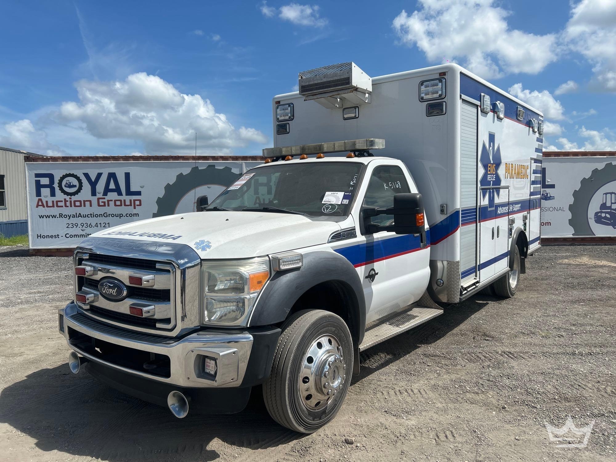 2013 Ford F-550 Ambulance (A56858)