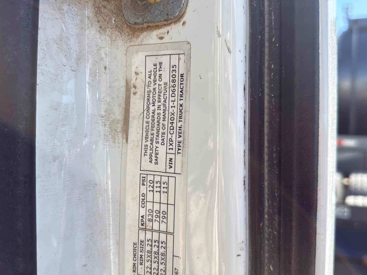 2020 PETERBILT 567 (A58214)