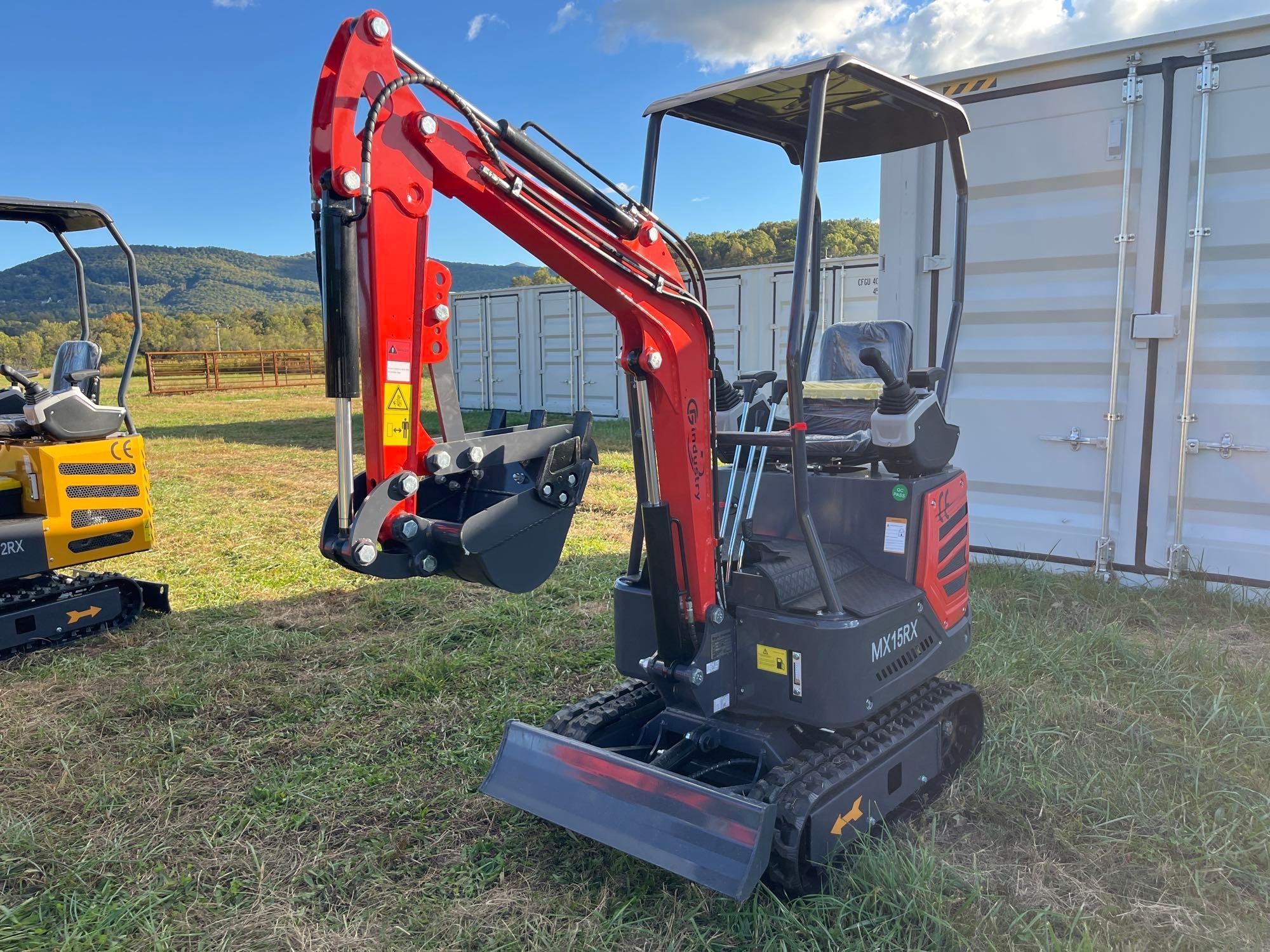 New/Unused CFG Industrial MX15RX Mini Excavator (A54865)