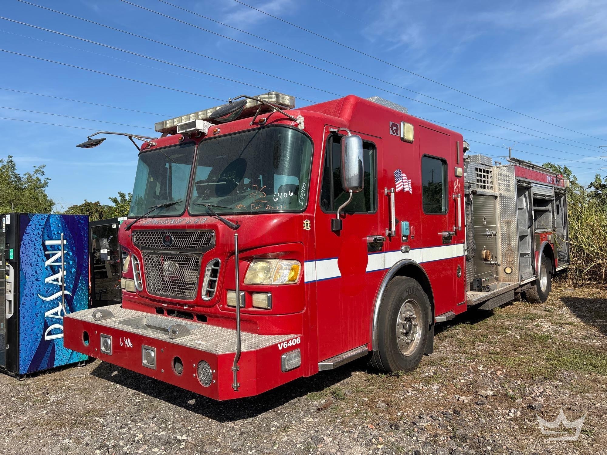 2008 Rosenbaur Spartan Gladiator Pumper Fire Truck (A56858)