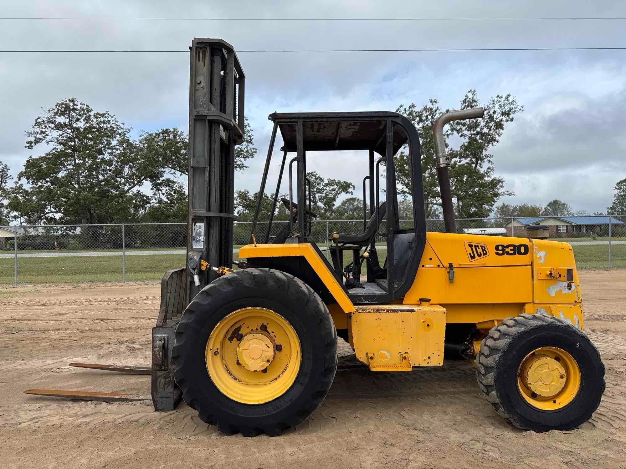 1998 JCB 930 ROUGH TERRAIN FORKLIFT (A52705)