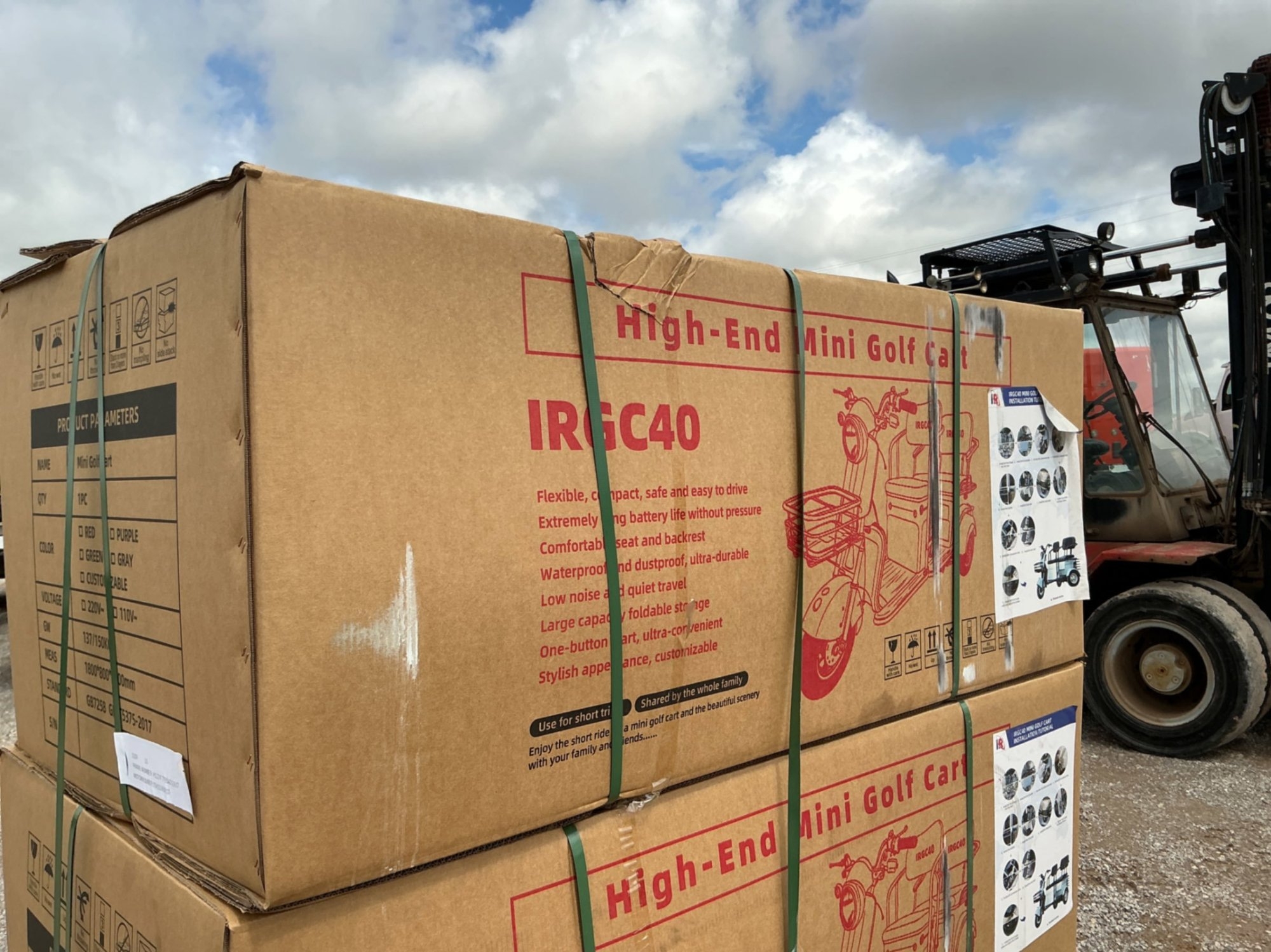 HIGH-END MINI GOLF CART (A55745)