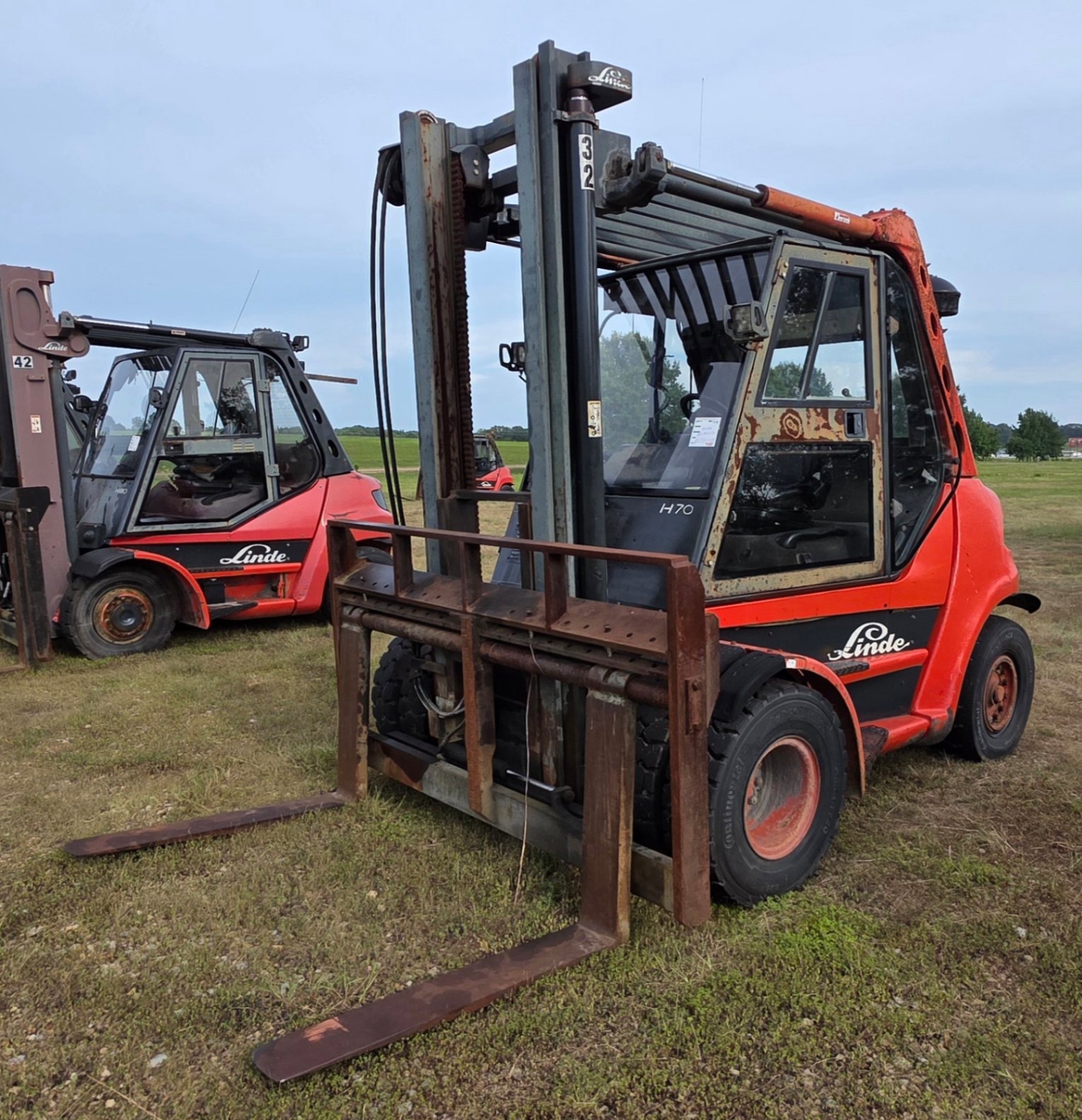 LINDE H70 FORKLIFT (A58216)