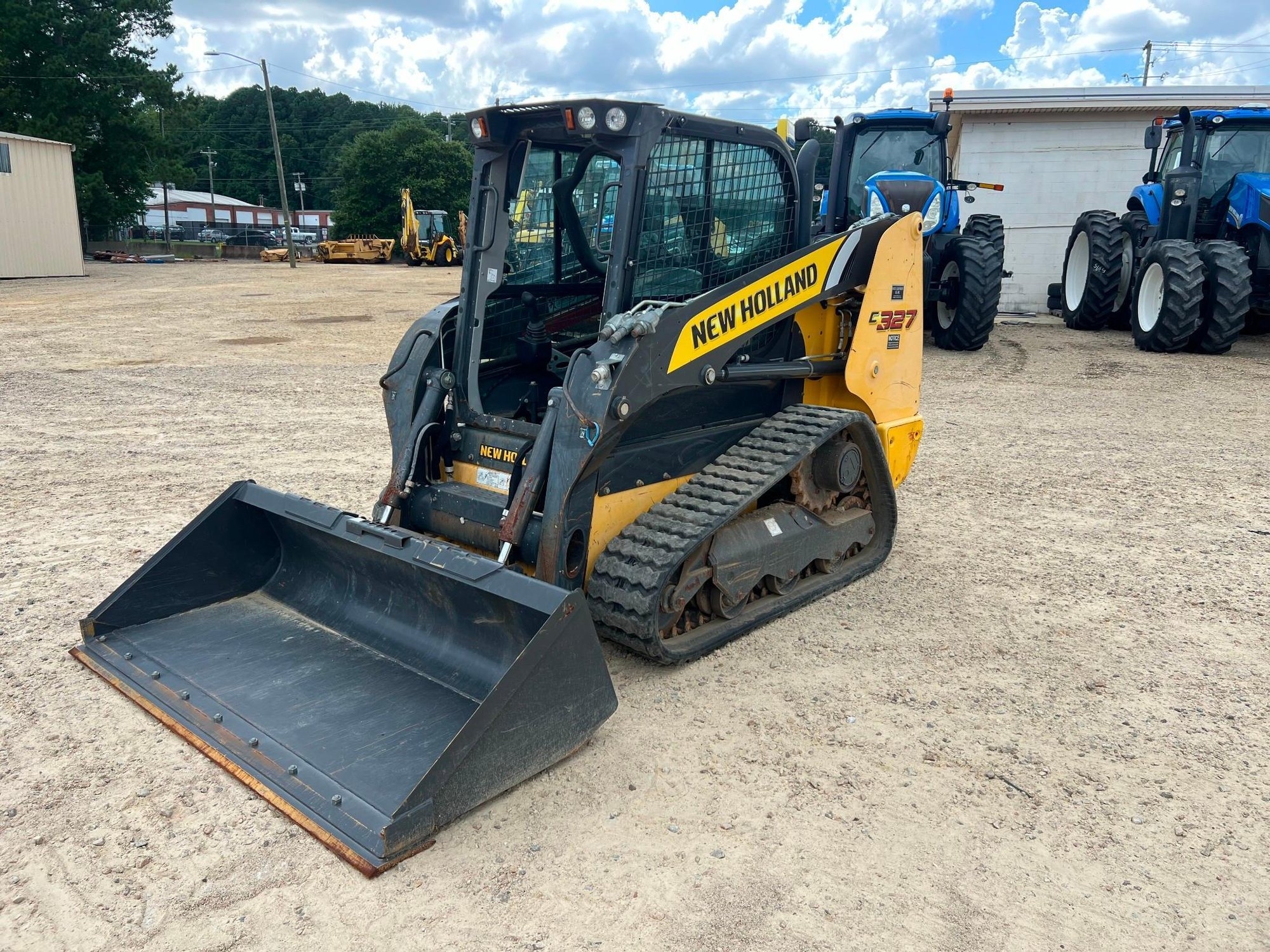 2021 New Holland C327 Compact Track Loader (A57024)