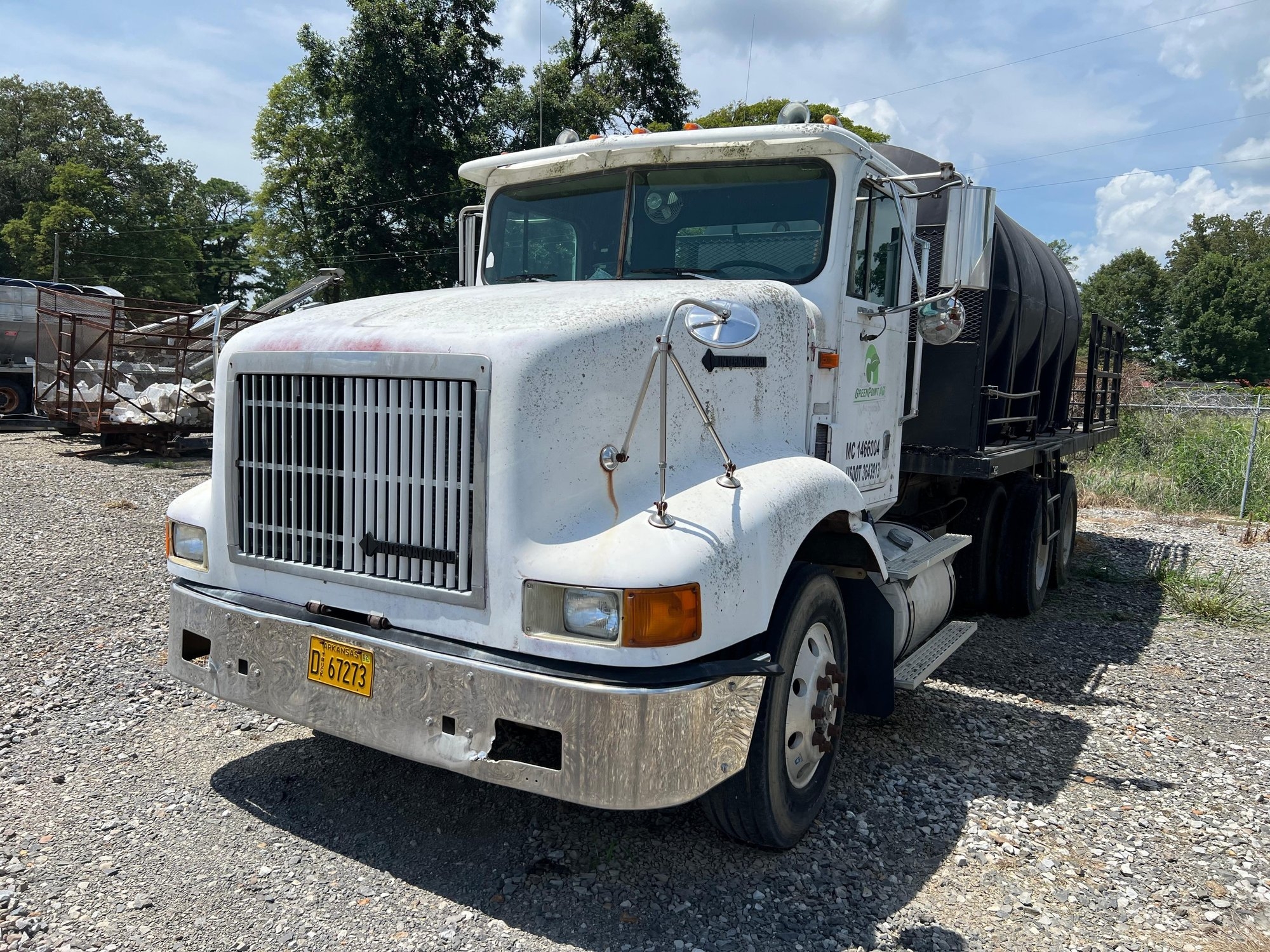 1996 International Water Truck with a Caterpillar Engine (A56435)