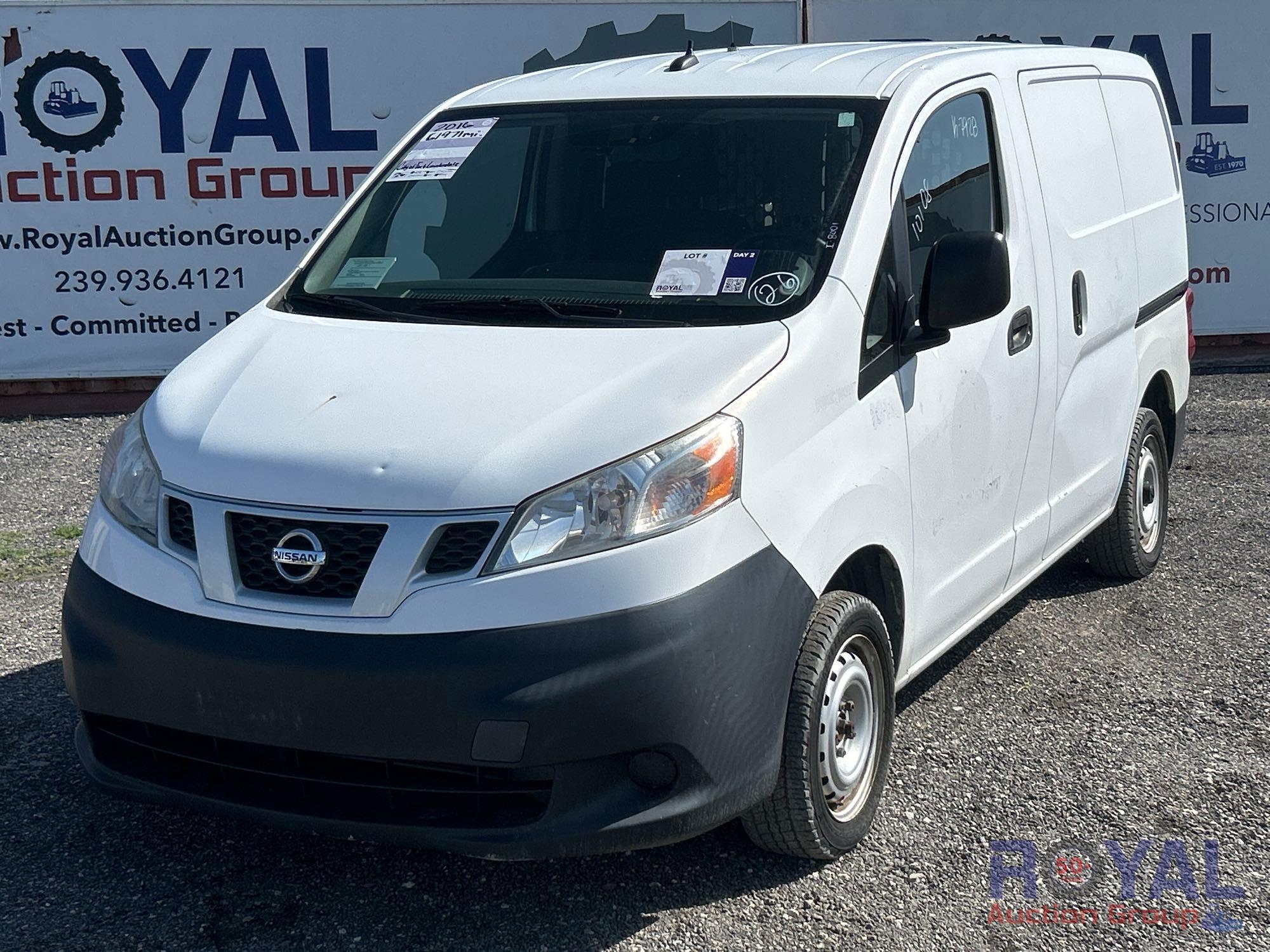 2016 Nissan NV200 Cargo Van (A50323)