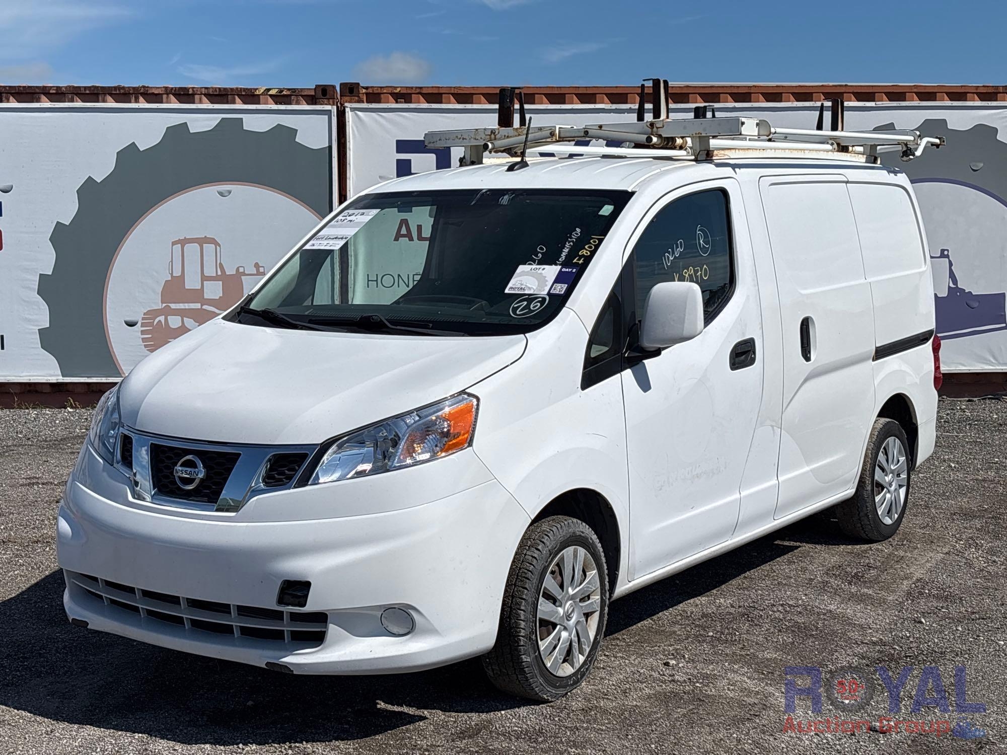 Year: 2017 Make: Nissan Model: NV200 Vehicle Type: Van Mileage: 108 Plate: Body Type: 4 Door Van (A53422)