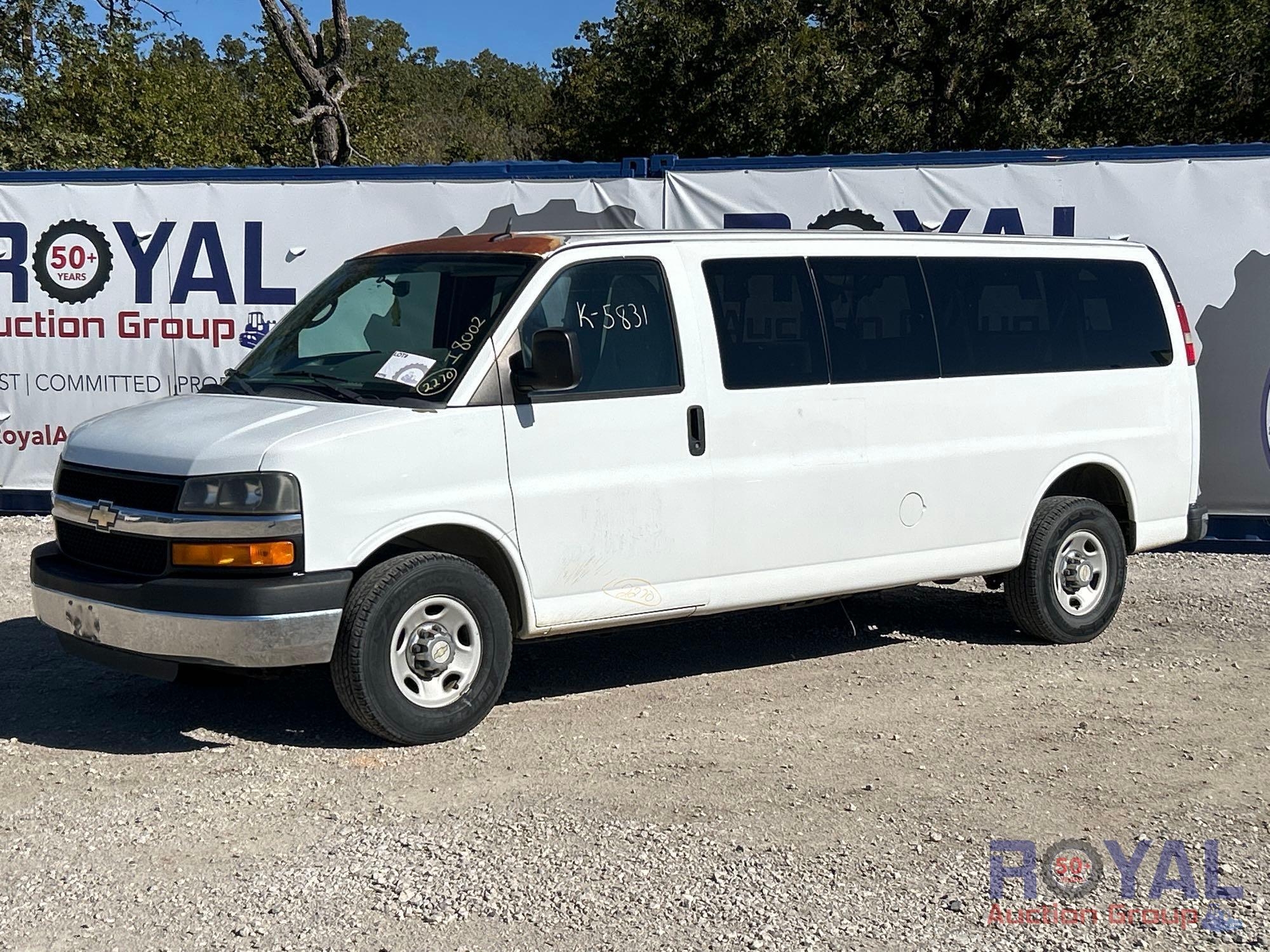 2012 Chevrolet Van (A55973)