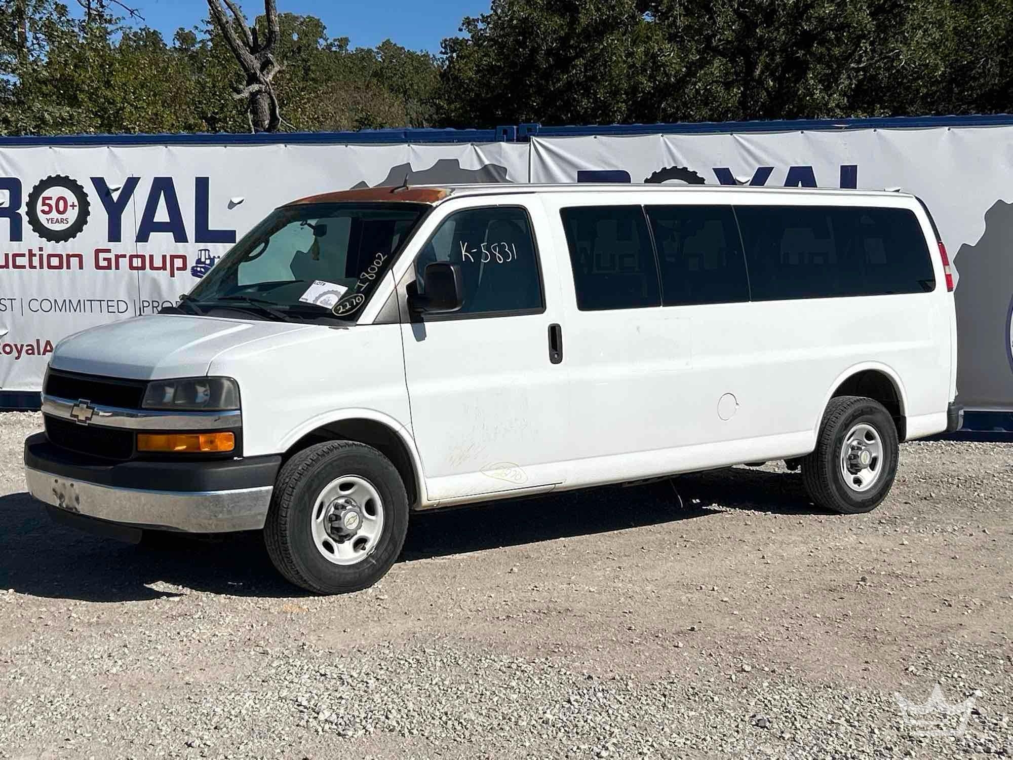 2012 Chevrolet Van (A55973)