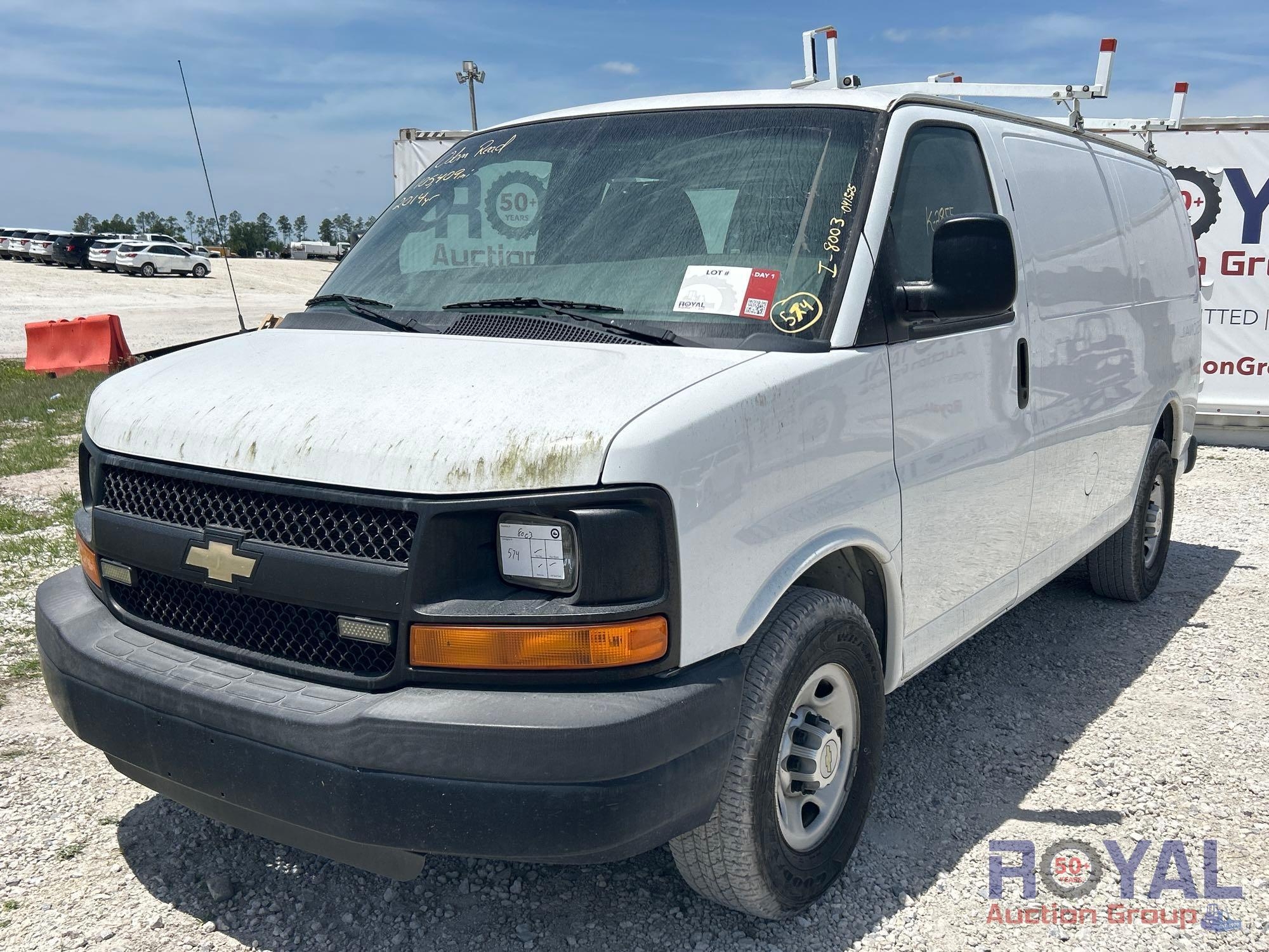 2014 Chevrolet Express Cargo Van (A44571)