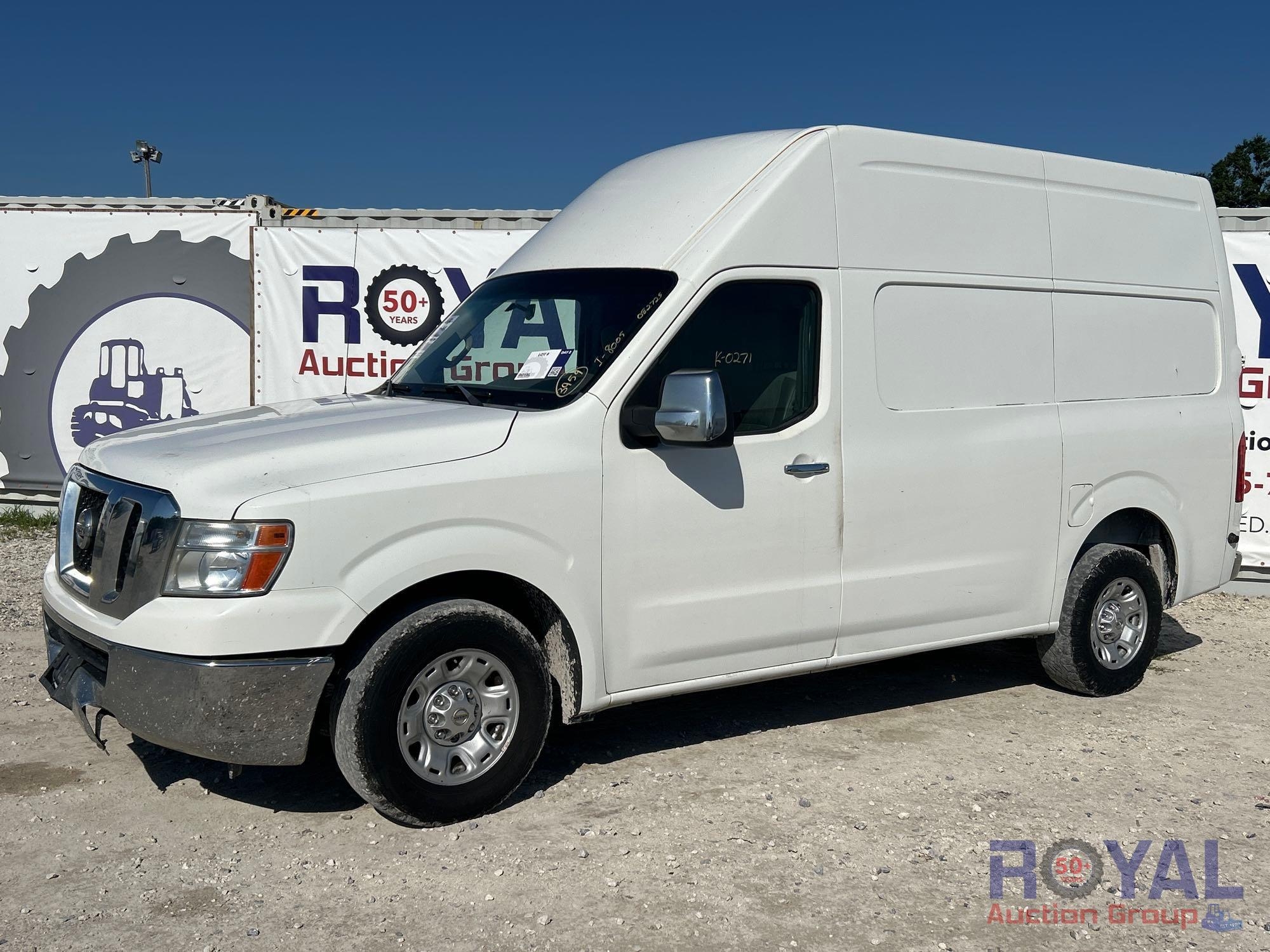 2012 Nissan NV2500HD Cargo Van (A51692)