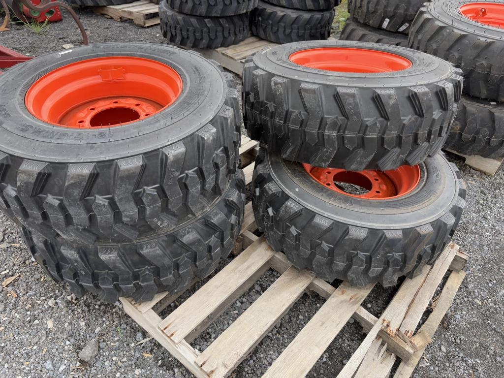 12-16.5 Tires on Wheels (A49251)