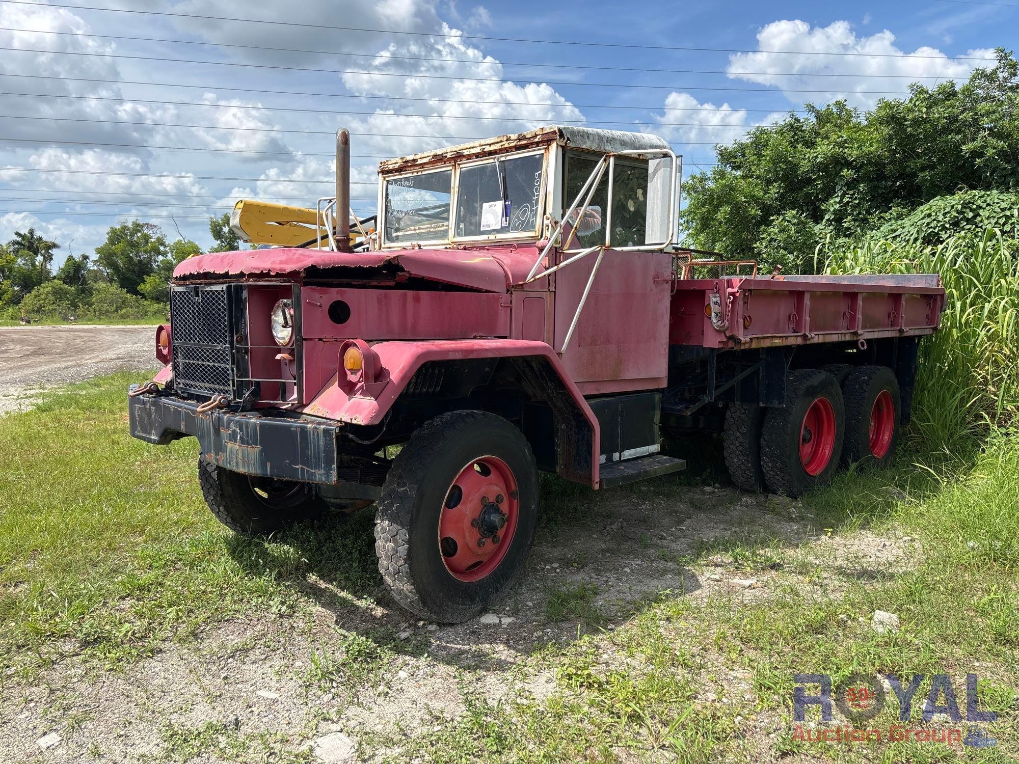 1980 AM General M35A 2.5 Ton 6x6 Cargo Truck (A50323)