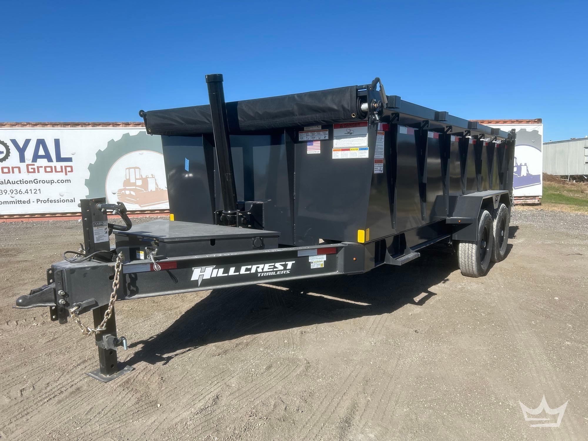 2025 Hillcrest 14716SDH T/A Dump Trailer (A56858)