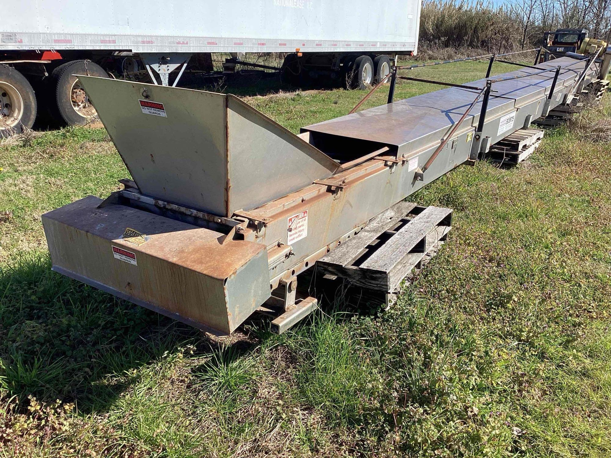 Adams Load Out Conveyor - Stainless Steel Assembly - Baldor Electric Motor (A50397)