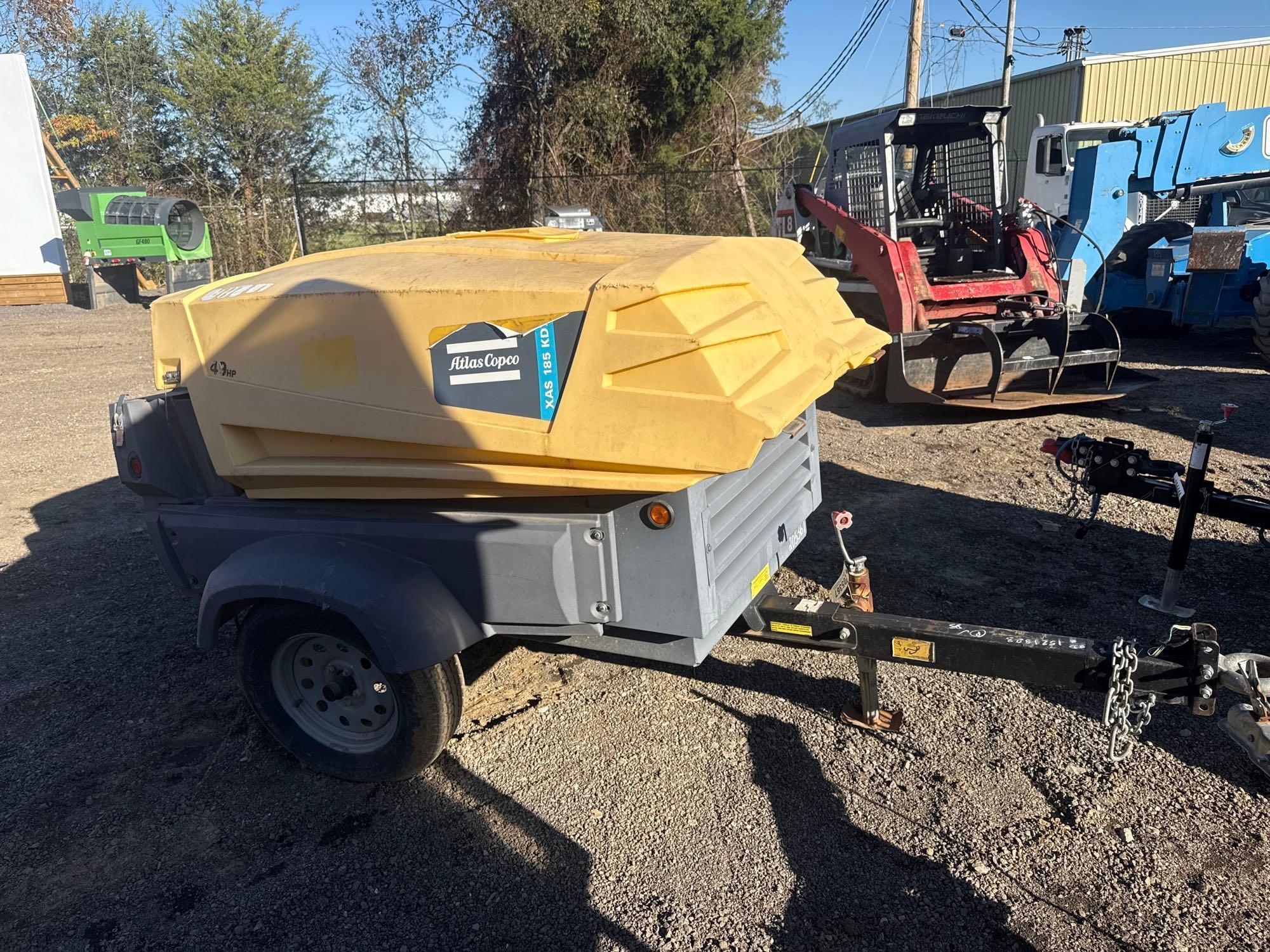 2017 ATLAS XAS185 PORTABLE AIR COMPRESSOR (A52706)