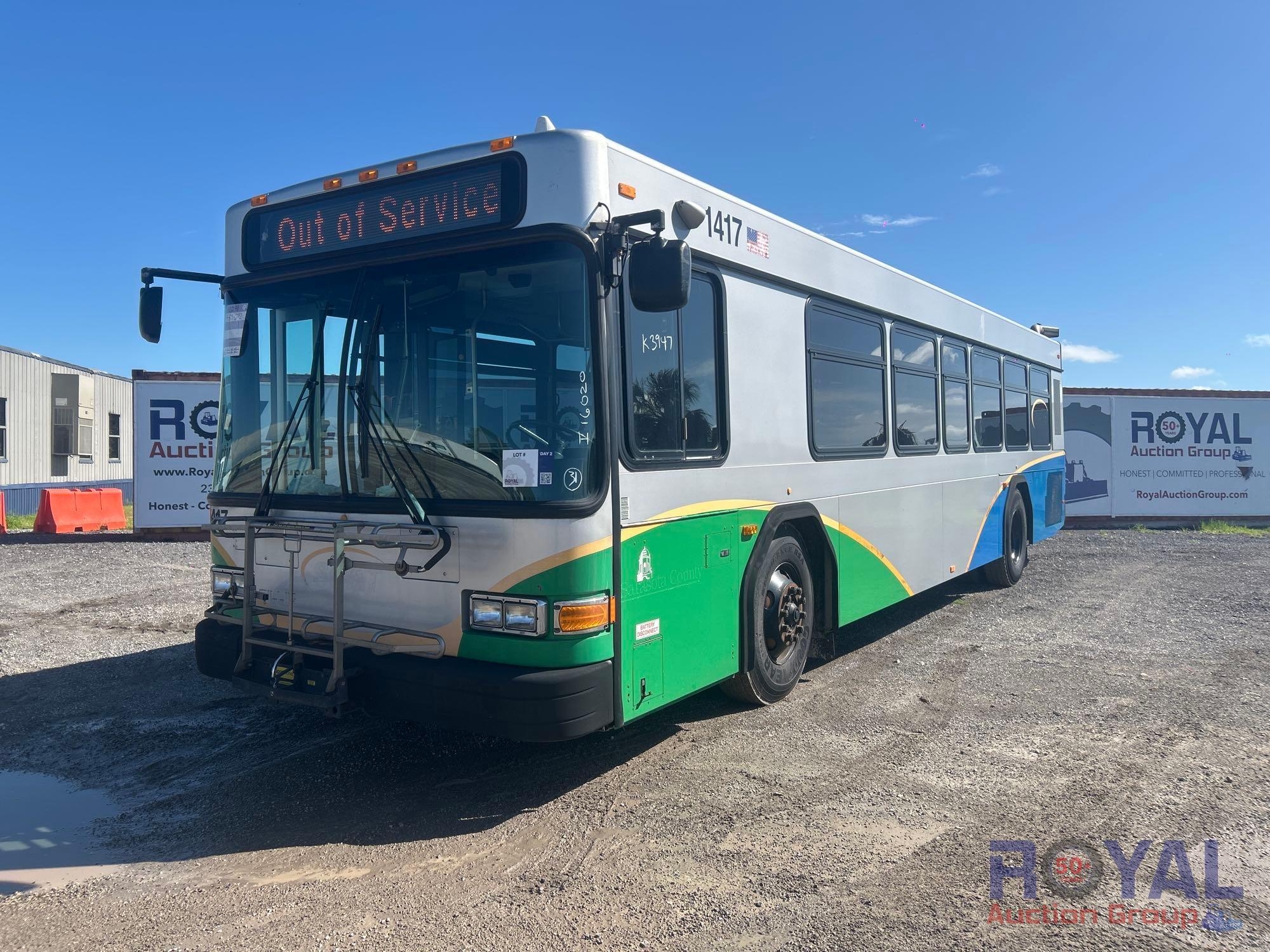 2014 Gillig G27B102N4 31+56 Low Floor Passenger Bus (A50323)