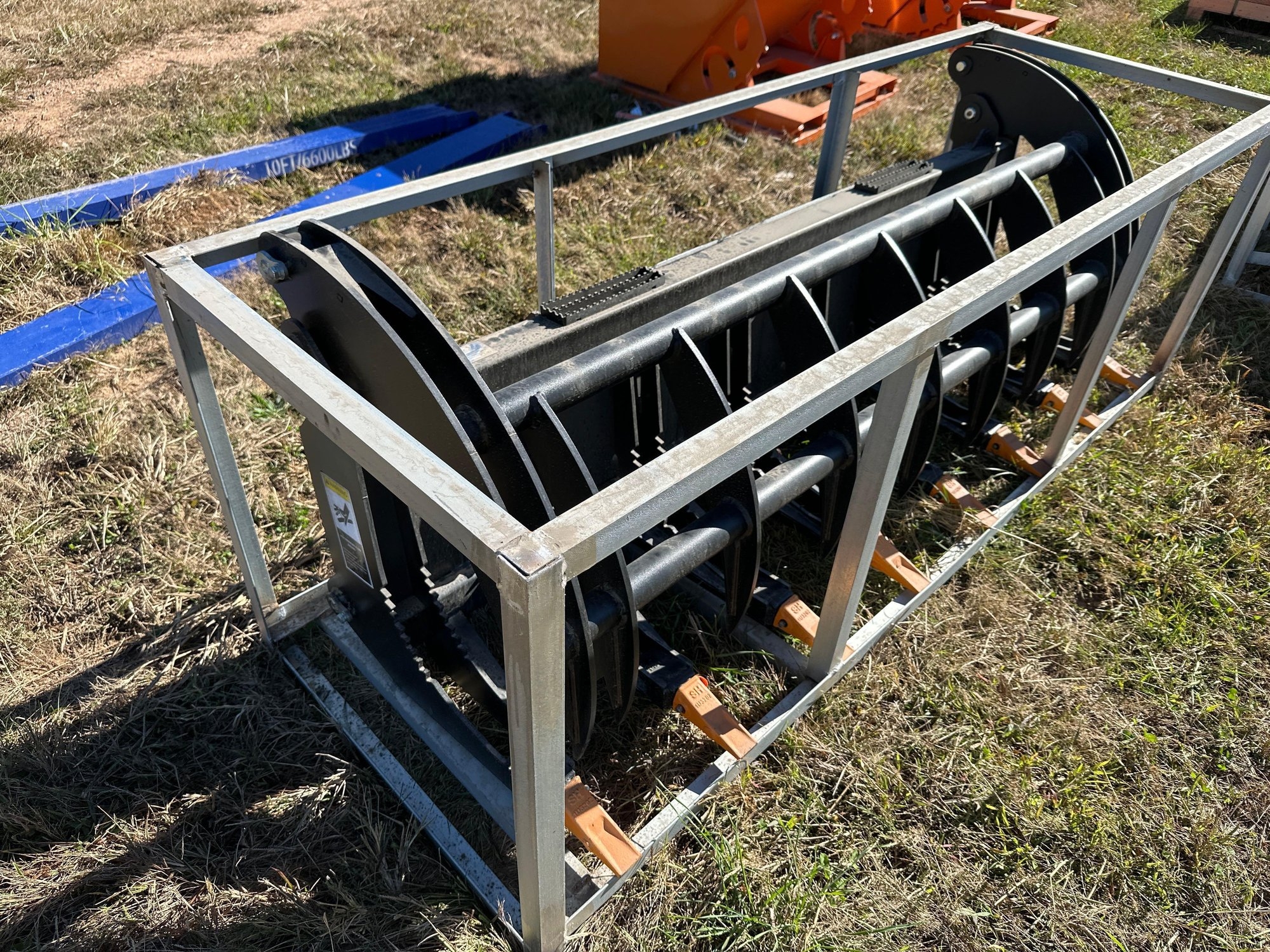 New/Unused 78in Quick Attach Skid Steer Grapples (A54865)