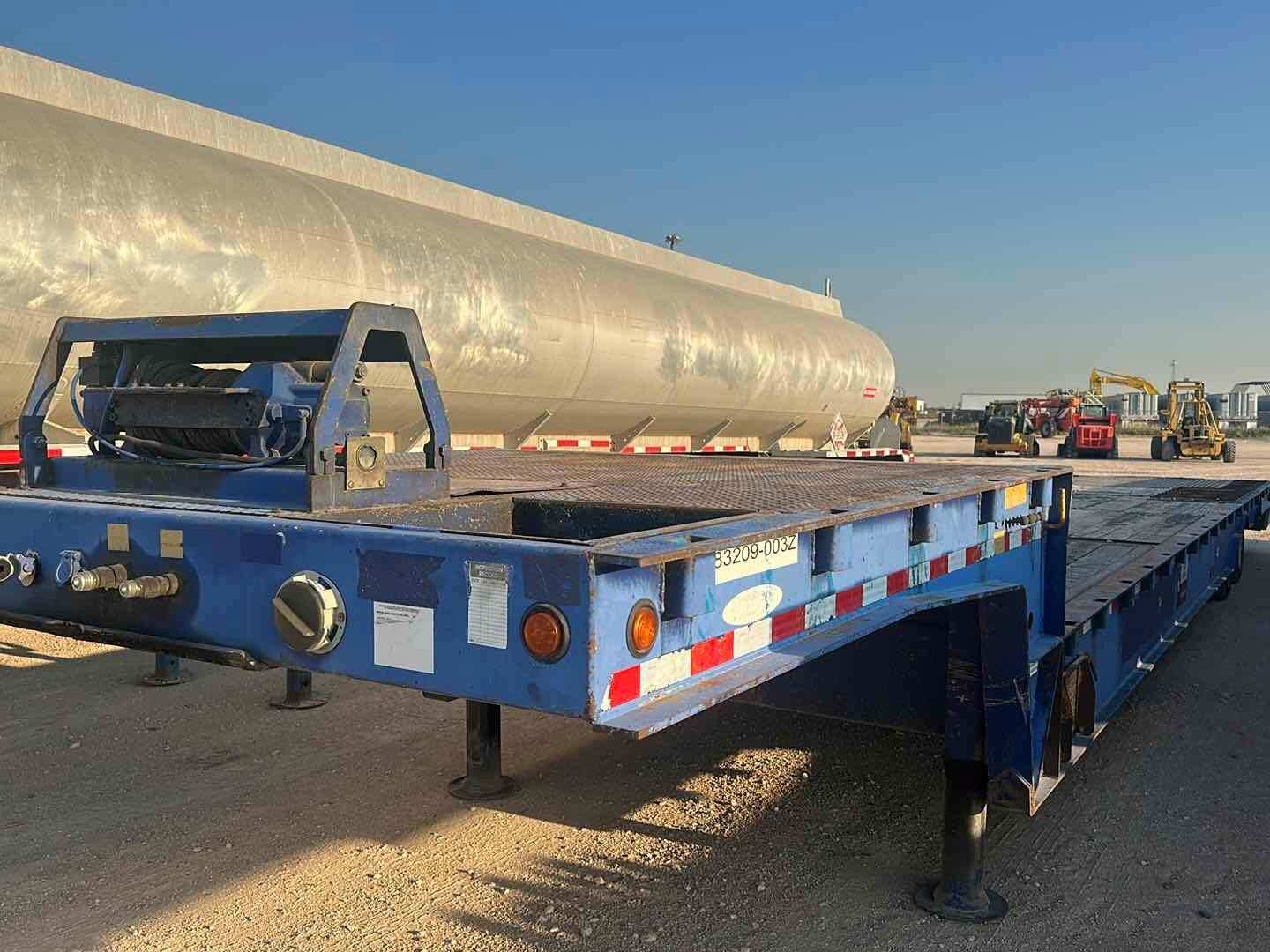 2012 LEDWELL & SONS ENTERPRISES, INC. 48 HYDRAULIC TAIL DROP DECK TRAILER (A52472)