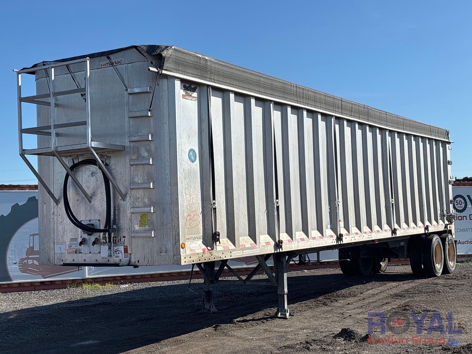 2010 Manac 36245B30 45ft T/A Walking Floor Trailer (A50323)