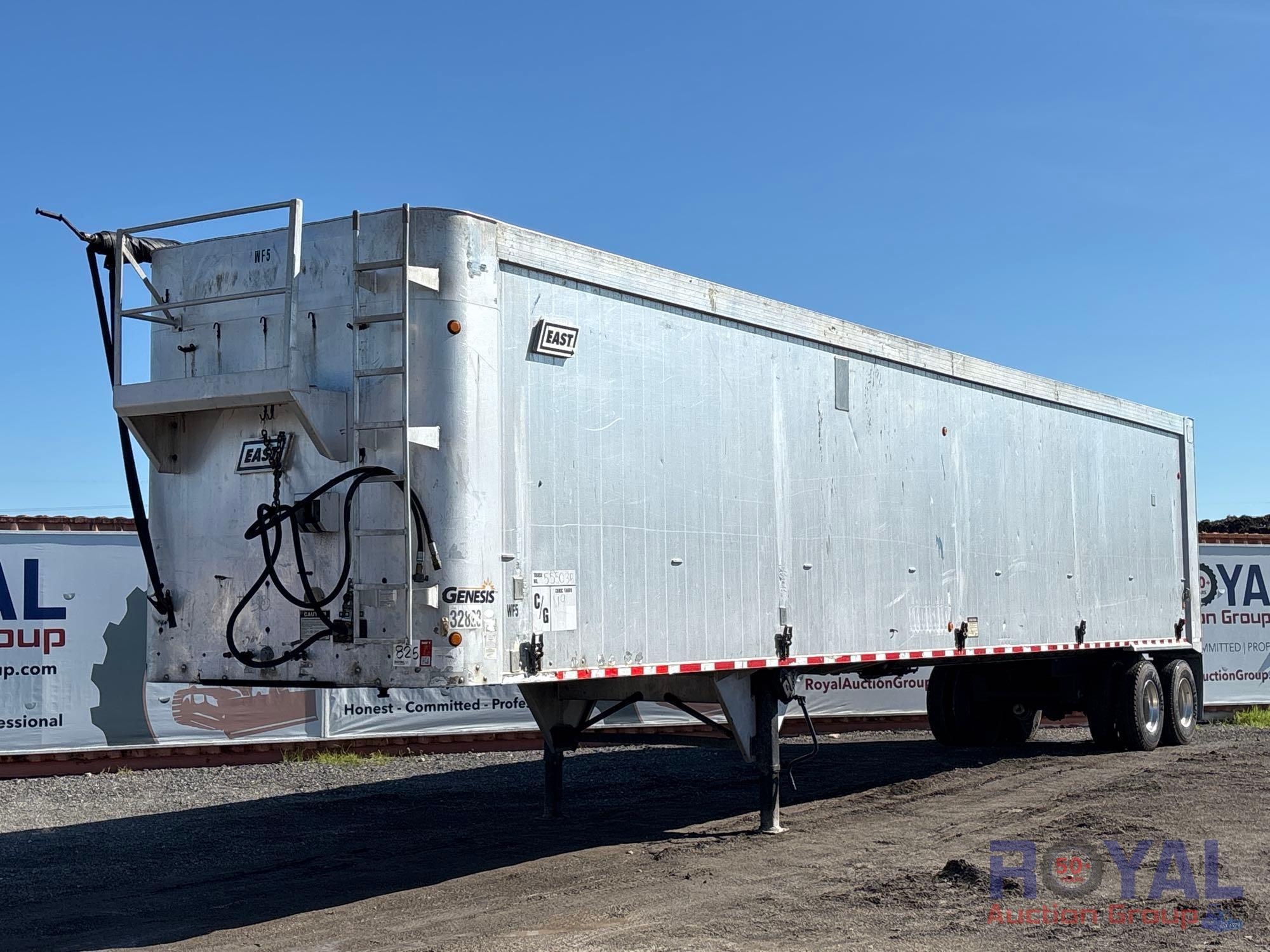 2005 East Manufacturing 45ft T/A Walking Floor Trailer (A50323)