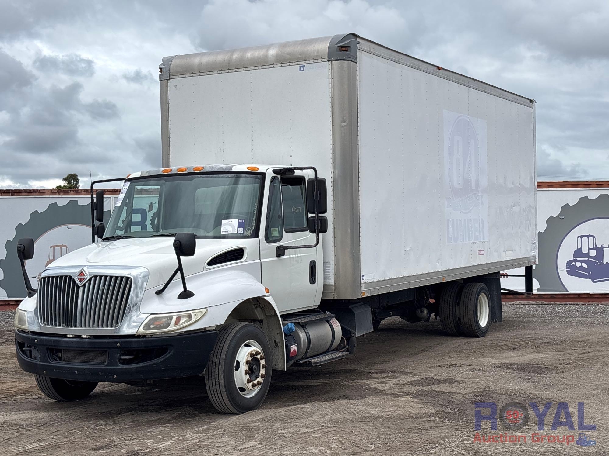 2017 International DuraStar 4300 24FT Box Truck (A55788)