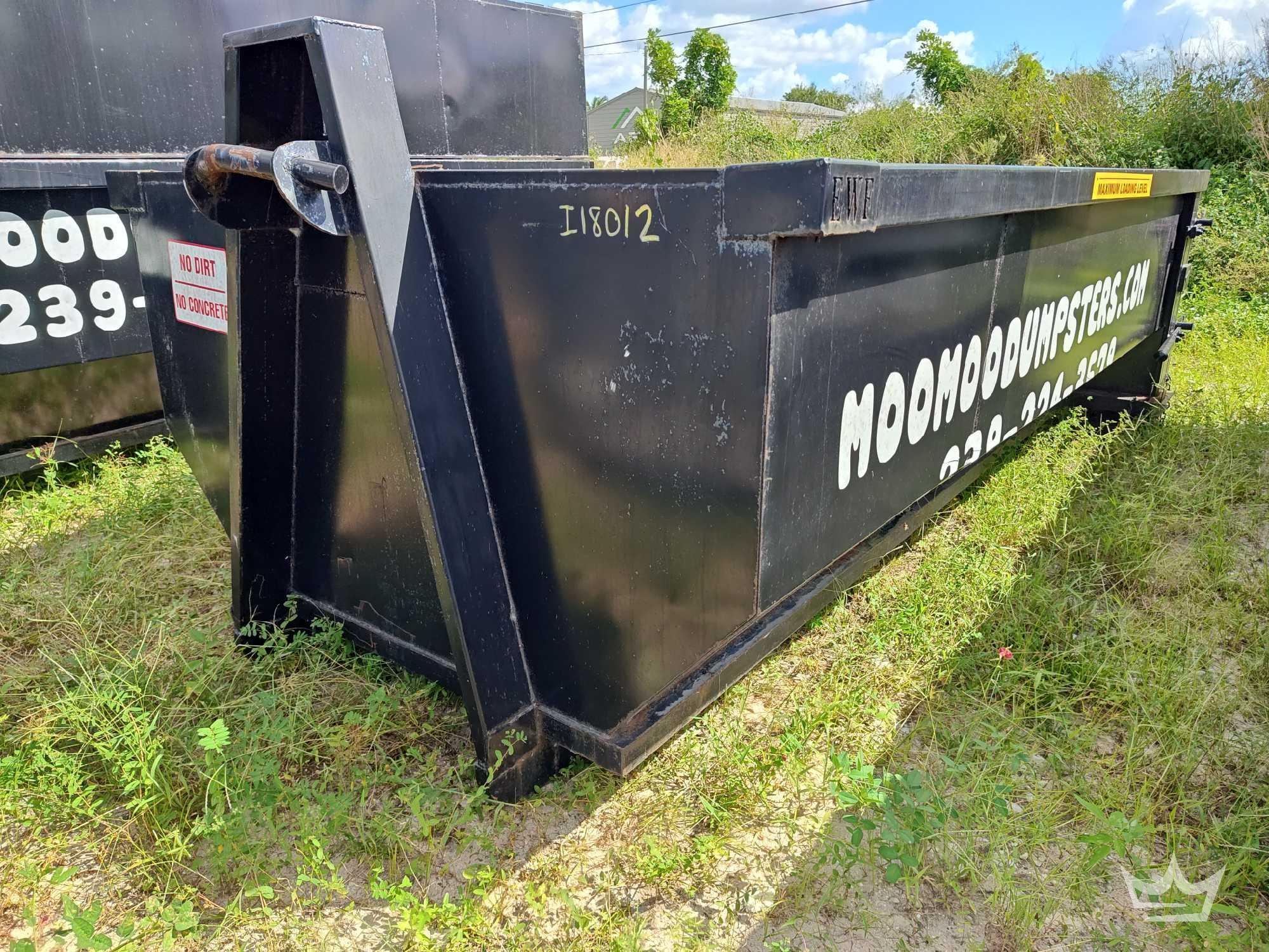 2023 54in Hooklift Dumpster 15 Cubic Yard (A56858)