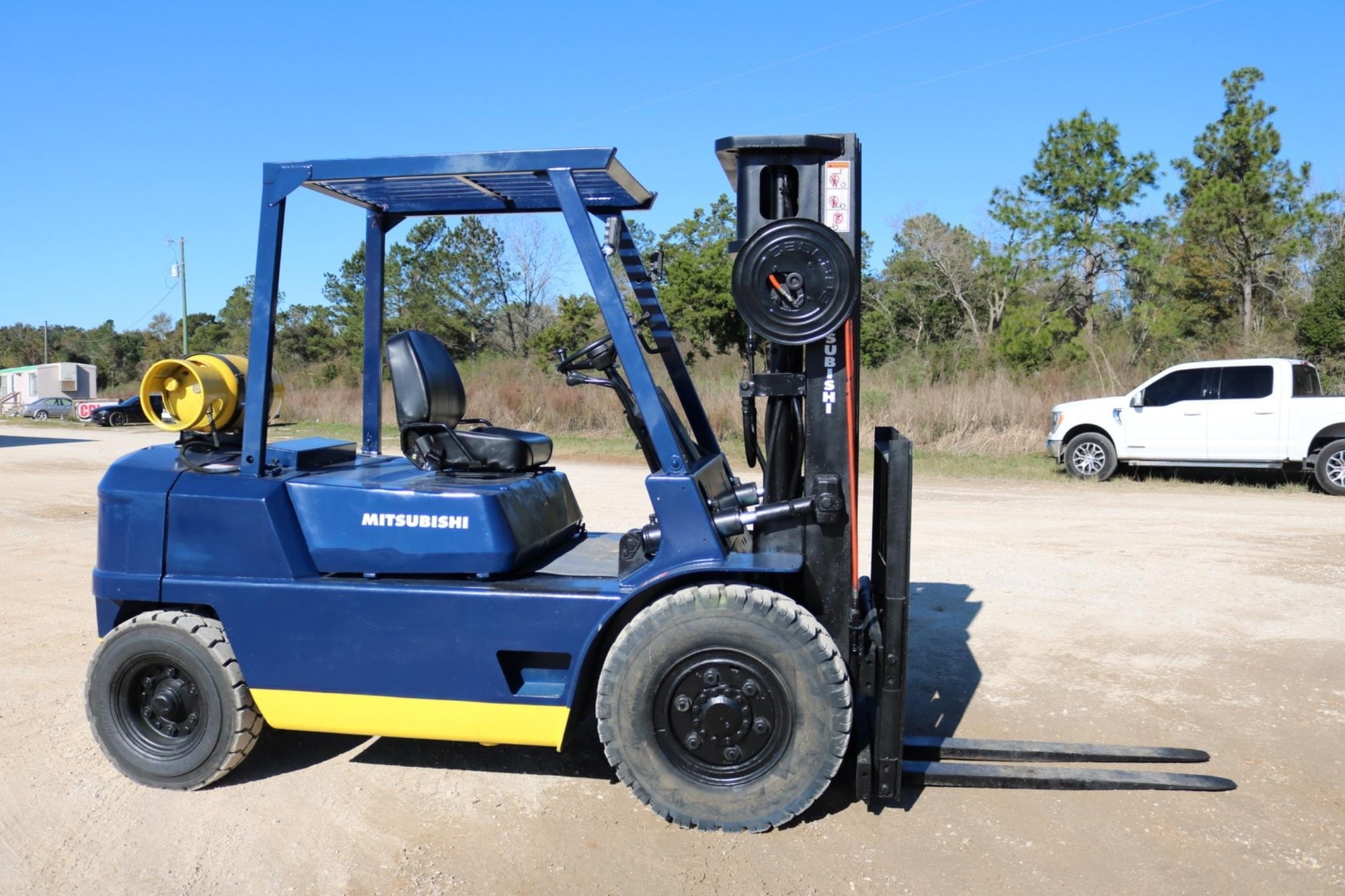 Mitsubishi FG35 Forklift - 8,000lb Lift Capacity, LP Gas (A52748)
