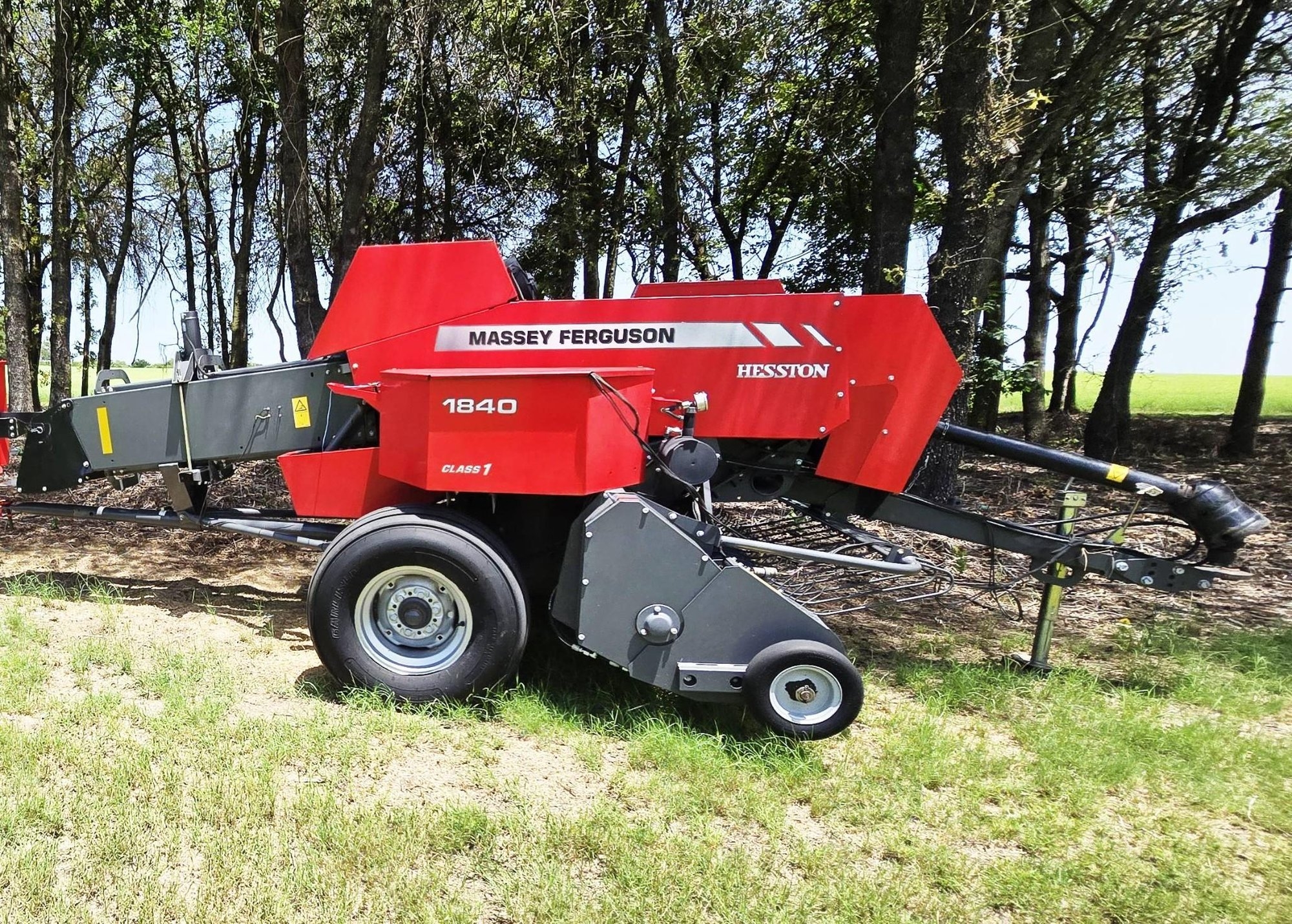 2020 Massey Ferguson 1840 Small Square Baler - High-Performance Hay Baler (A55314)