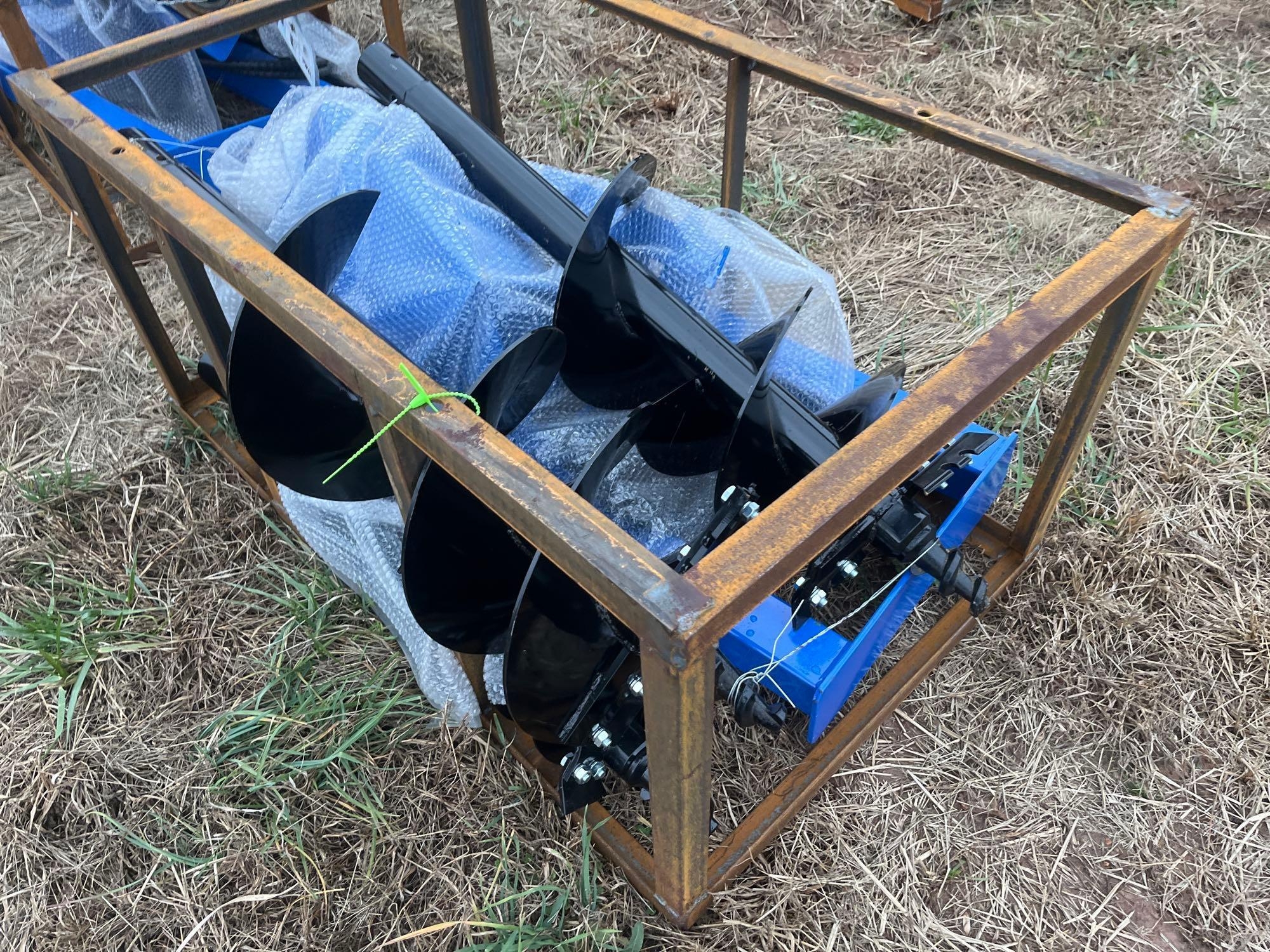 New/Unused AGT Industrial Quick Attach Auger with 3 Bits (A57454)