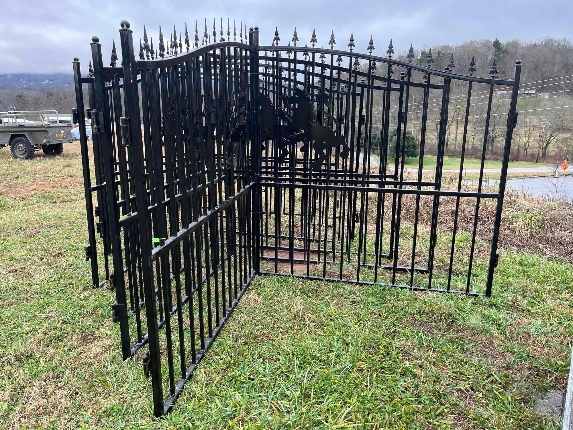 New/Unused 14ft Bi Parting Gate (A57454)