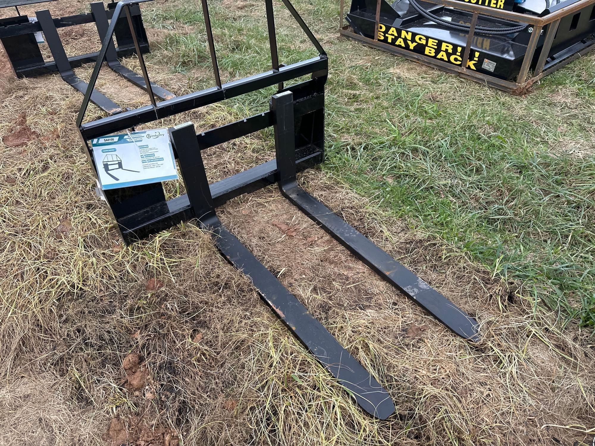 New/Unused Quick Attach Pallet Forks (A57454)
