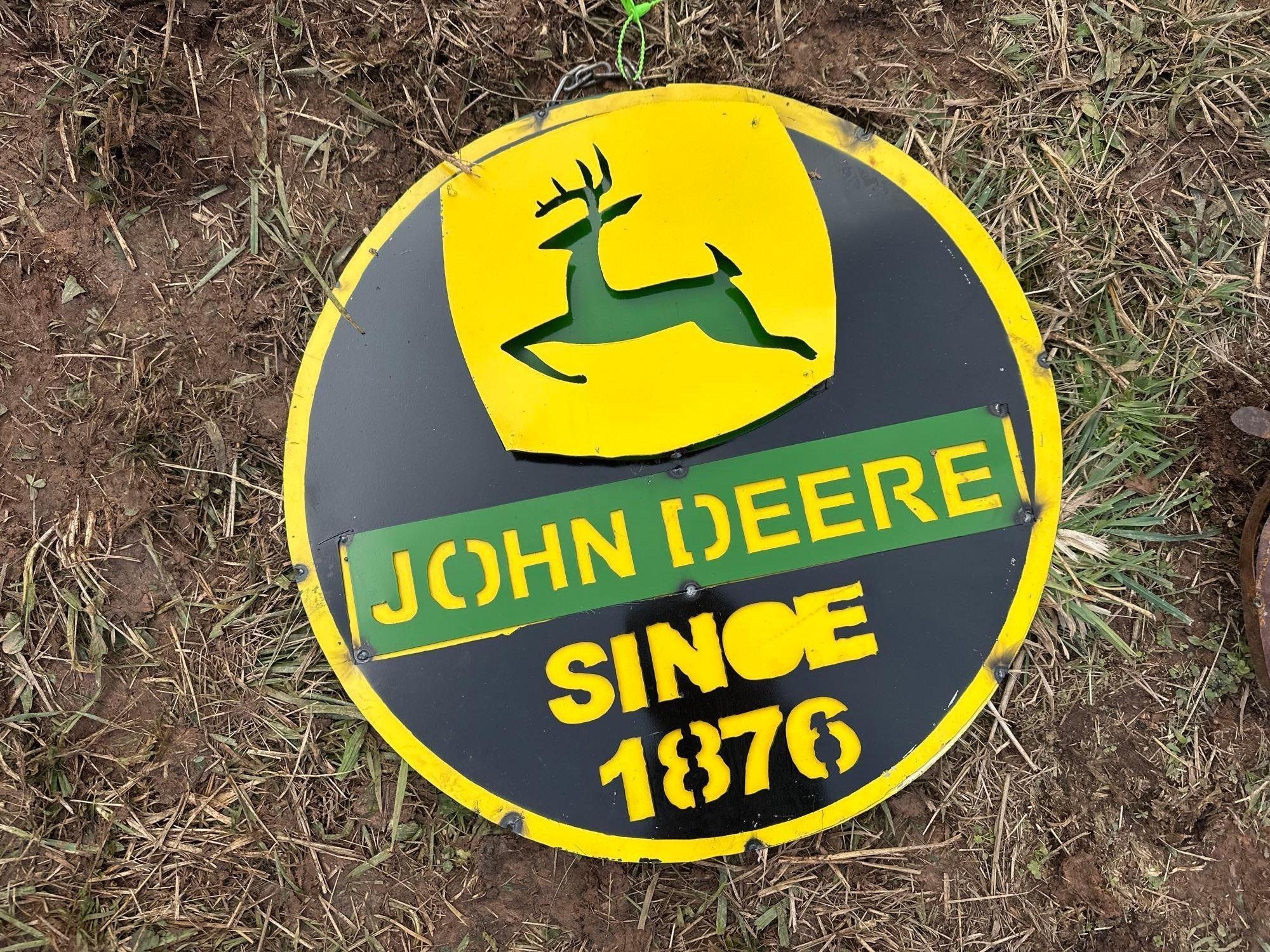 John Deere Metal Sign (A57454)