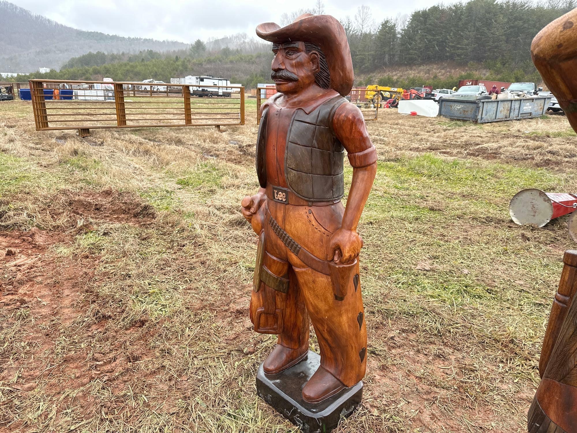 6ft Teakwood Cowboy (A57454)