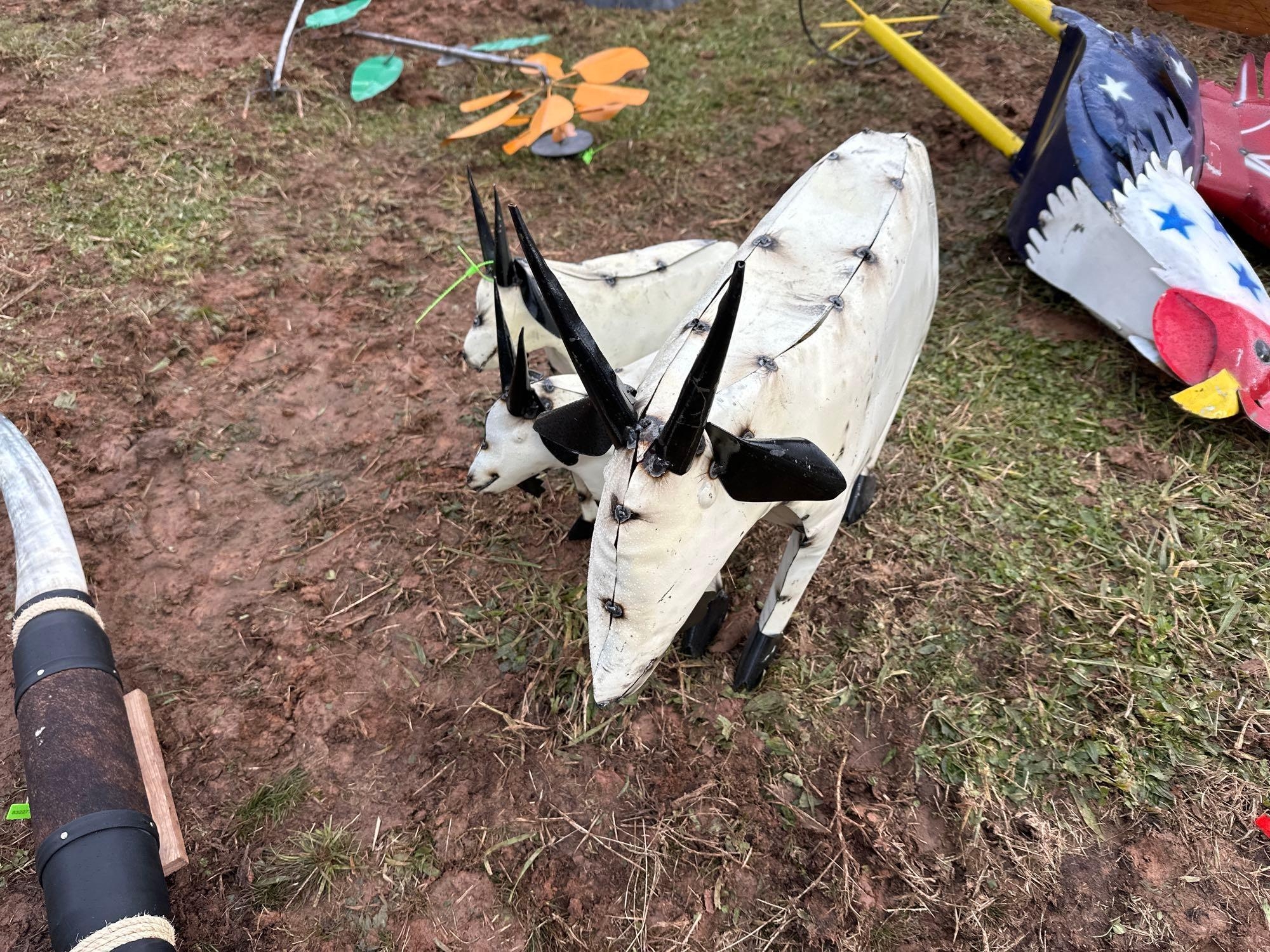 Metal Goat Family (A57454)