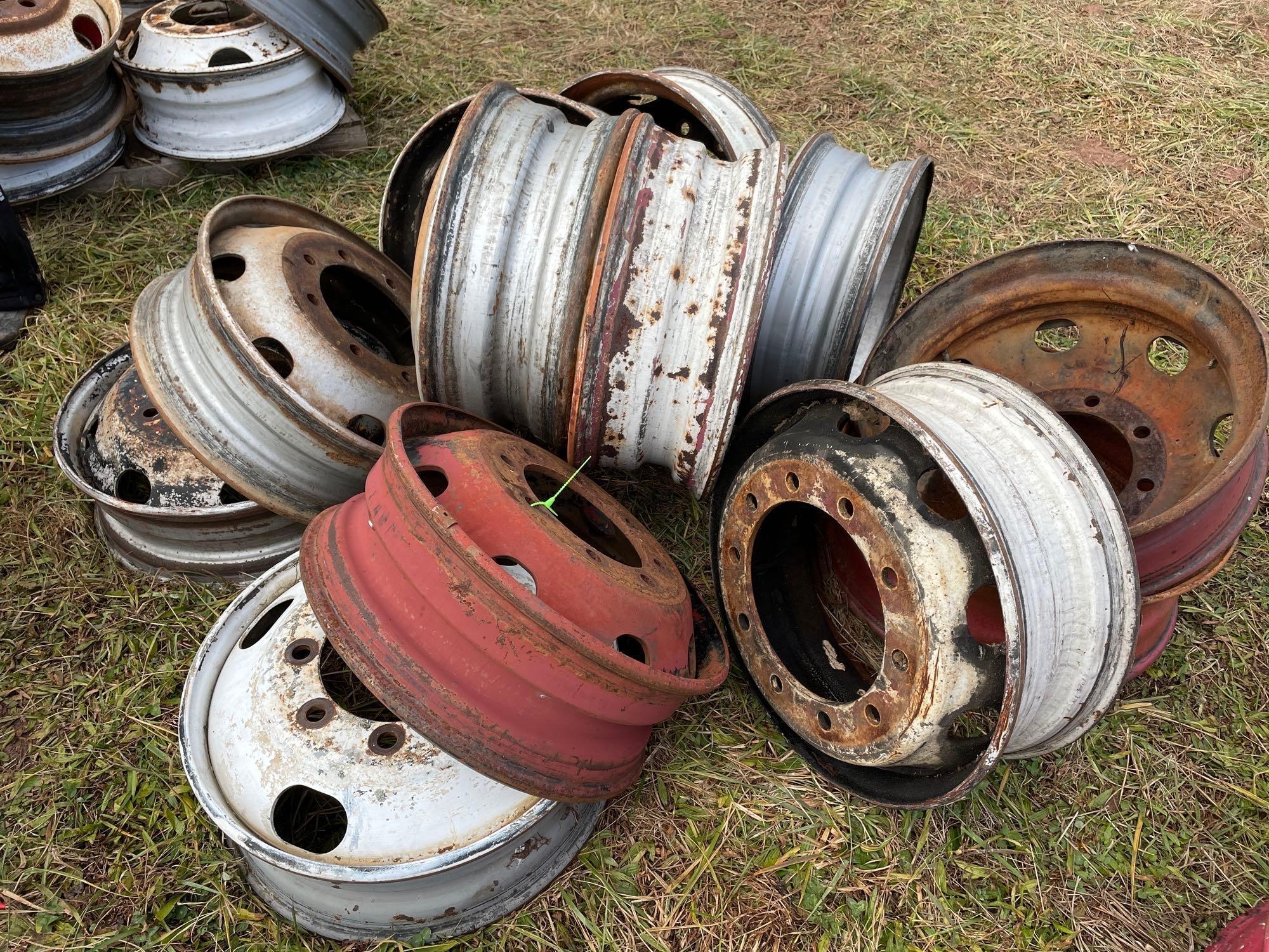 (11) Assorted Steel Rims (A57454)